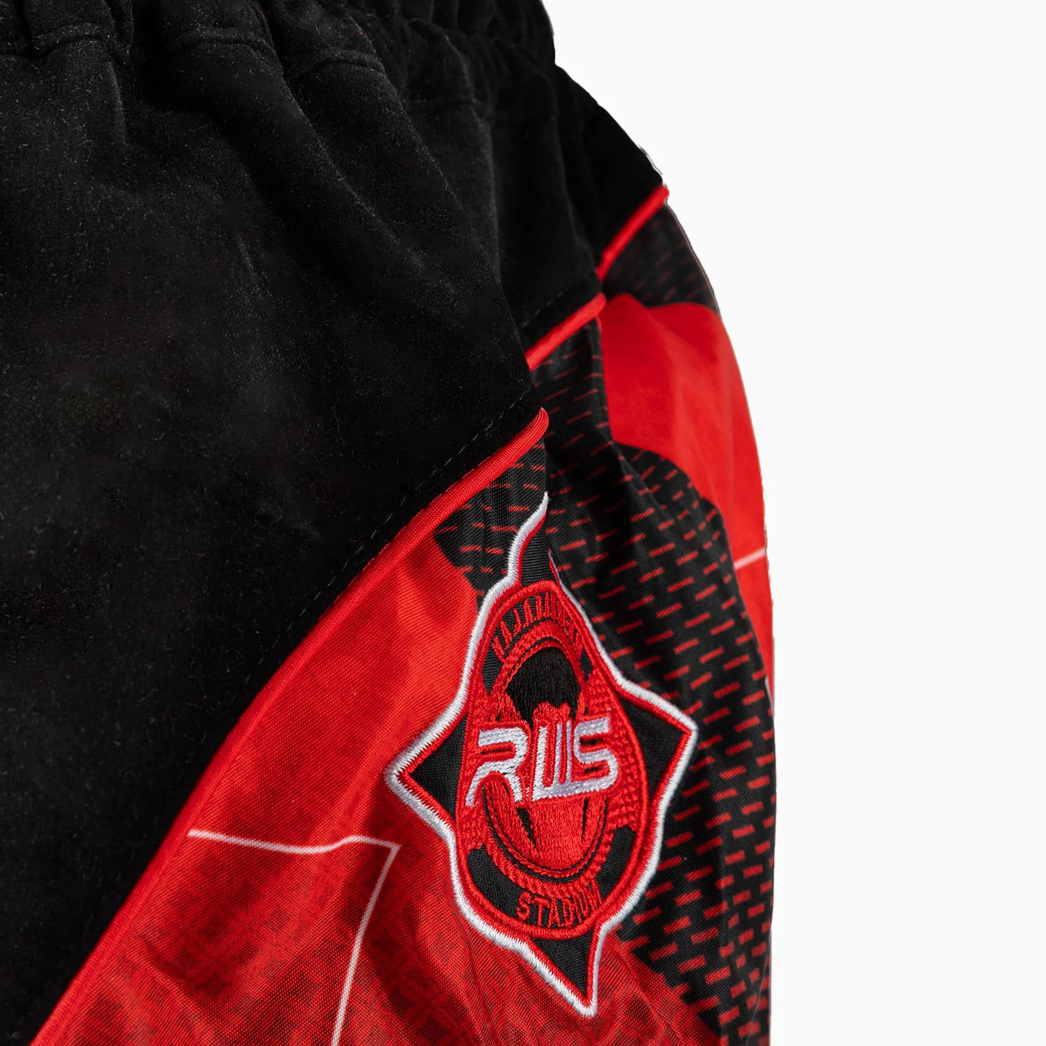 Pantalones cortos kick-thai RWS x Venum 2.0 Negro-rojo  - Image 5