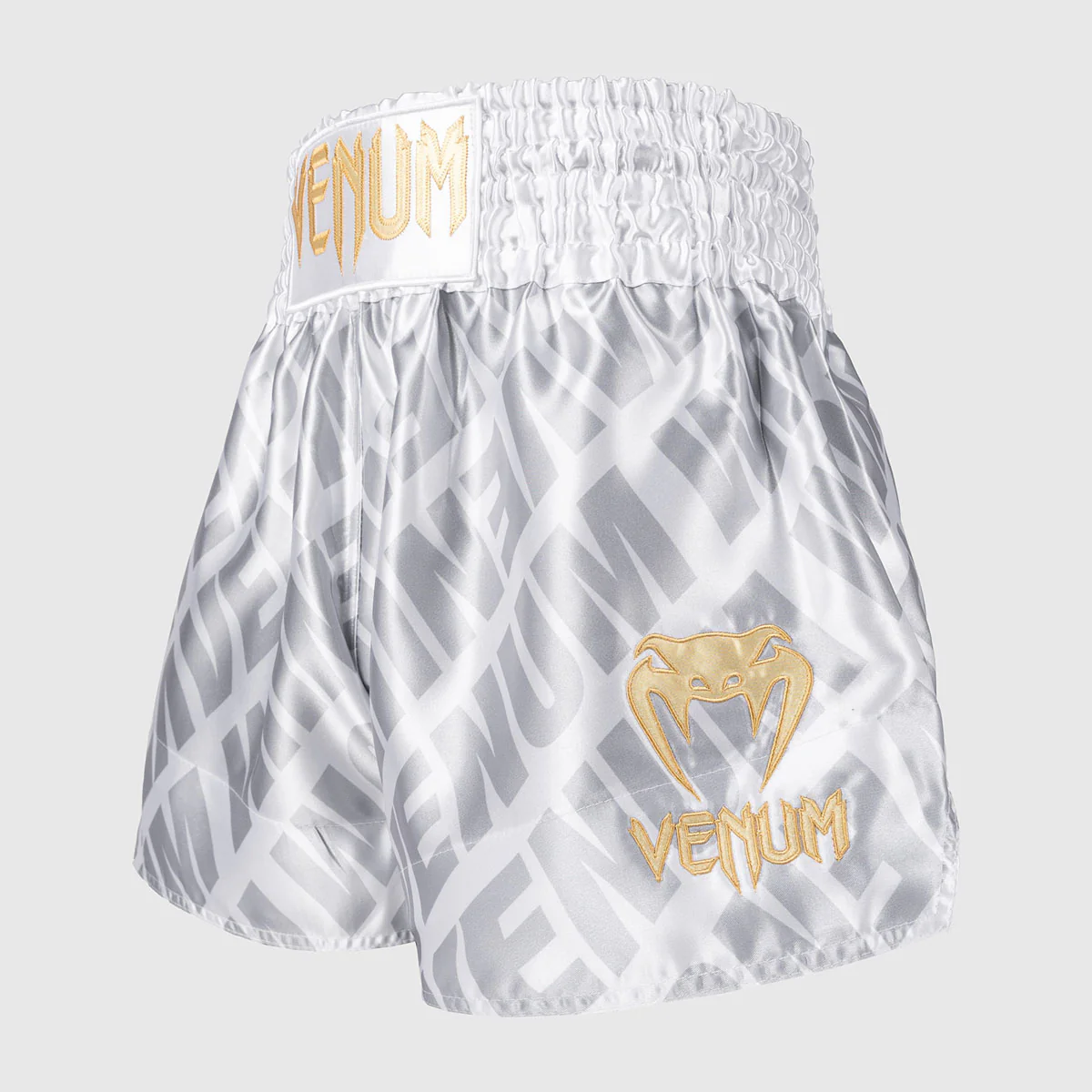 Pantalones cortos kick-tailandés Venum Contender XT Blanco-plata  - Image 2