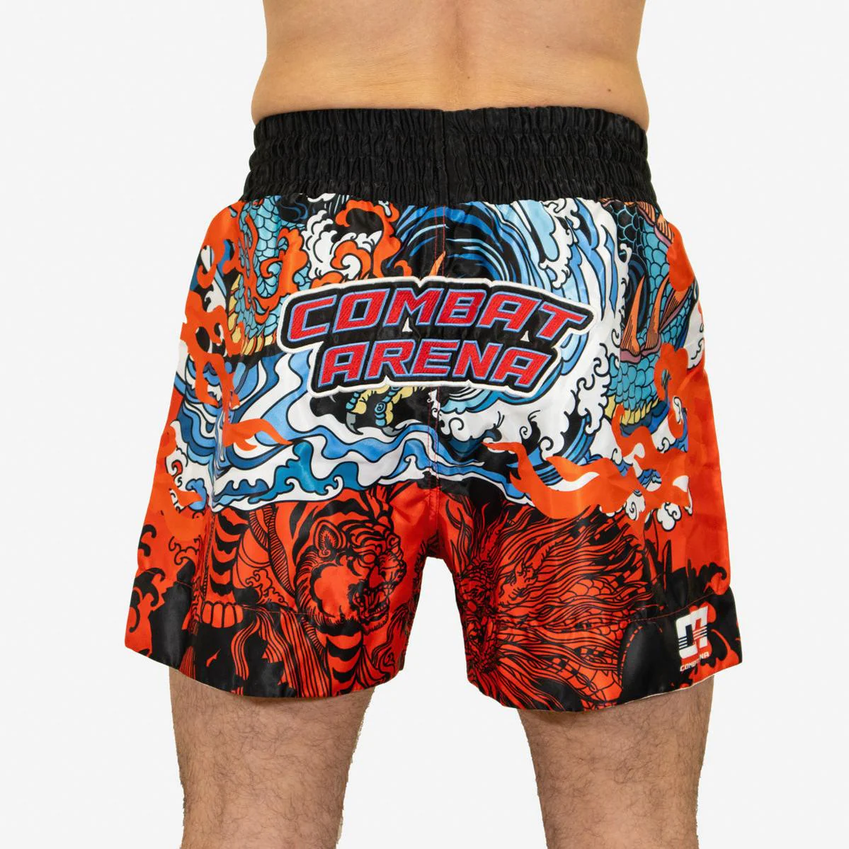 Pantalones kick-thai Combat Arena Yin Yang Battle Rojo  - Image 5