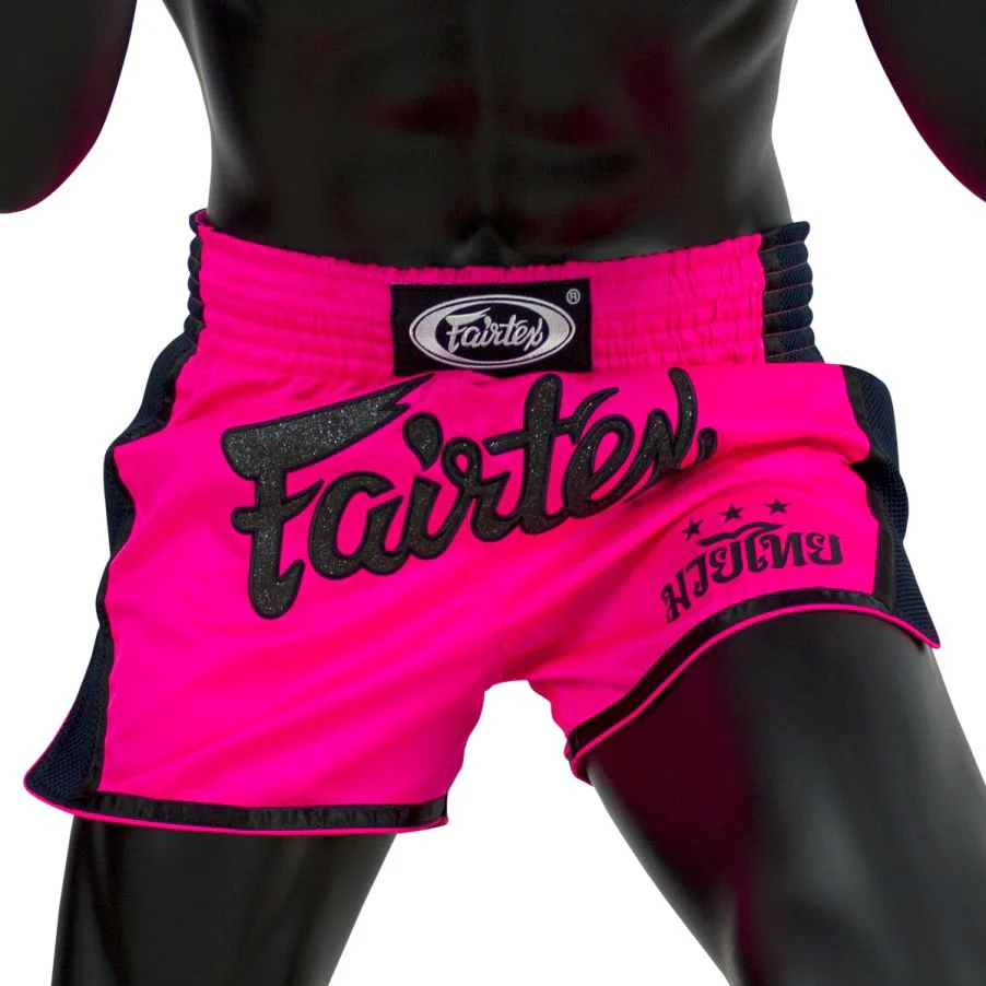 Pantalones kick-thai Fairtex BS1714 Rosa  - Image 3