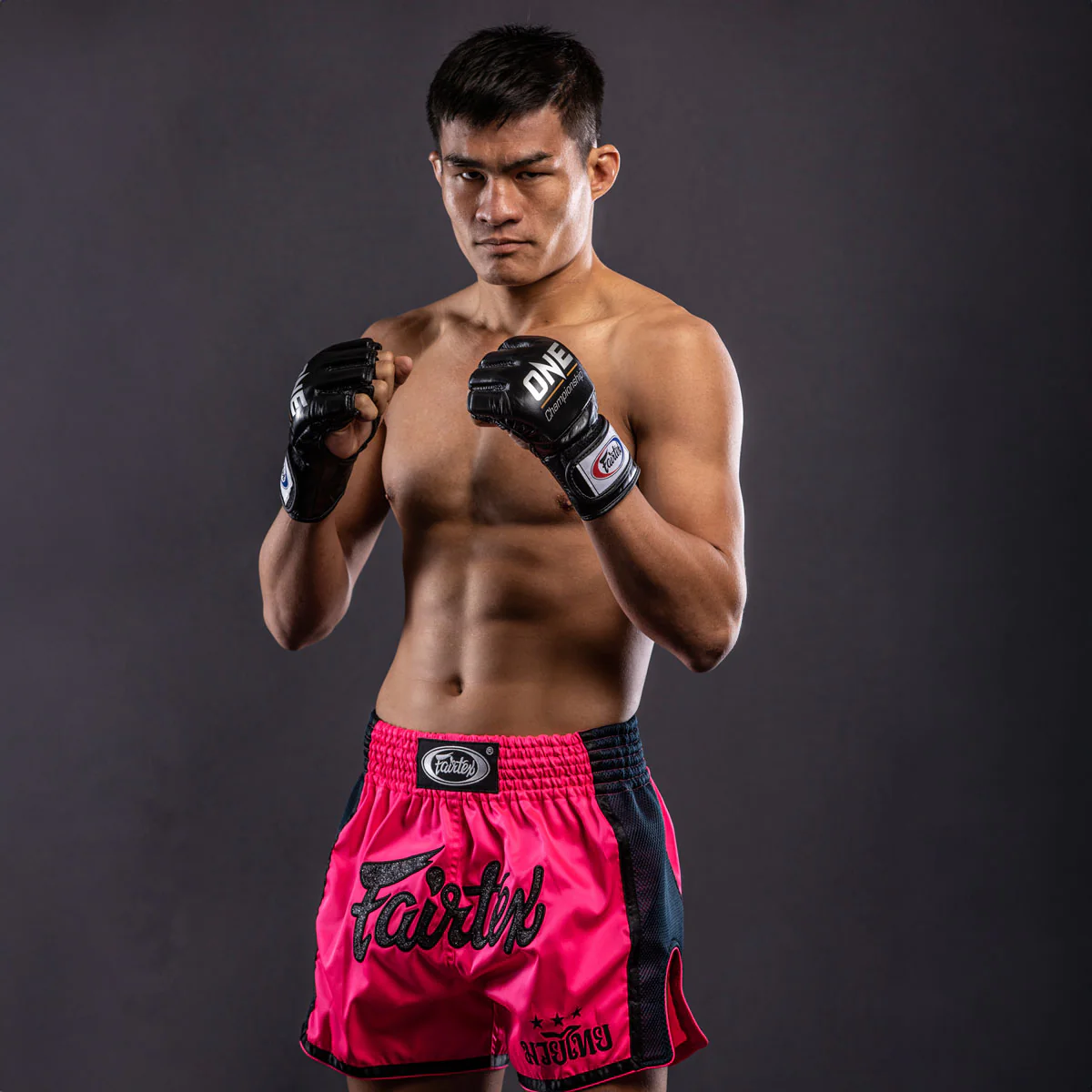 Pantalones kick-thai Fairtex BS1714 Rosa  - Image 5