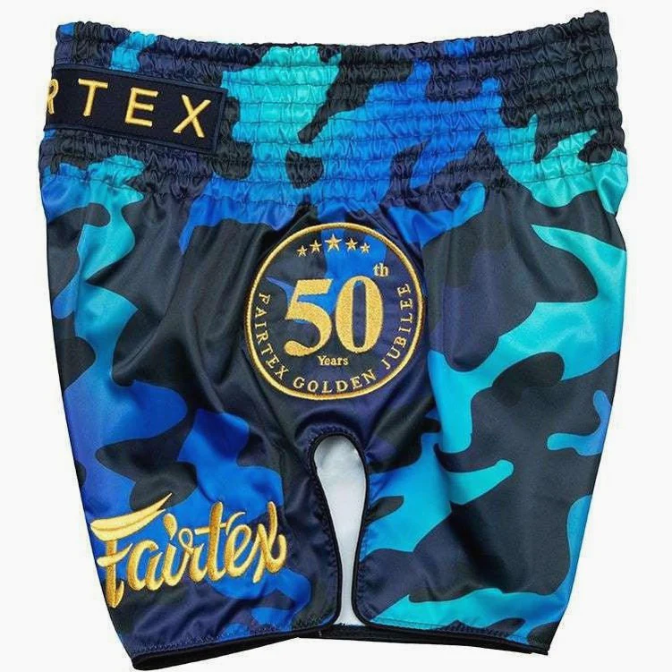 Pantalones kick-thai Fairtex BS1916 Luster de Jubileo de Oro  - Image 3