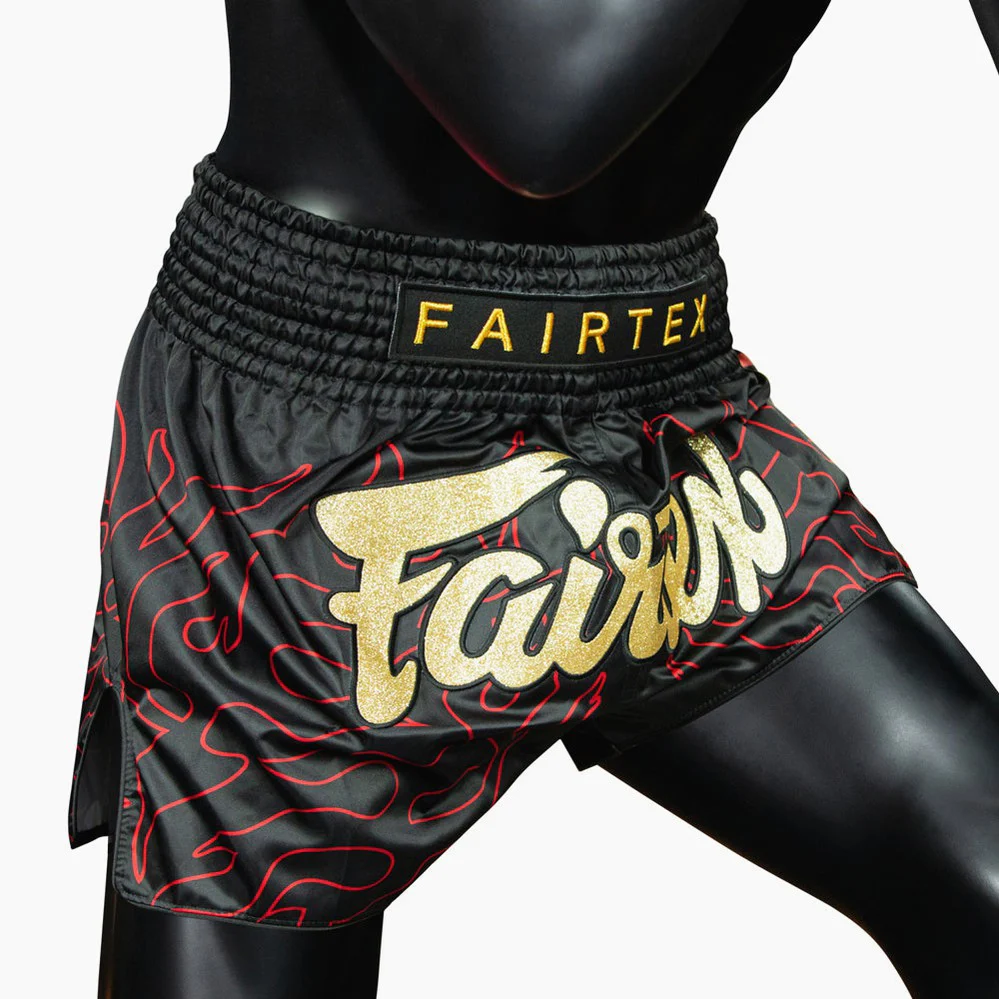 Pantalones kick-thai Fairtex BS1920 Lava - Image 4