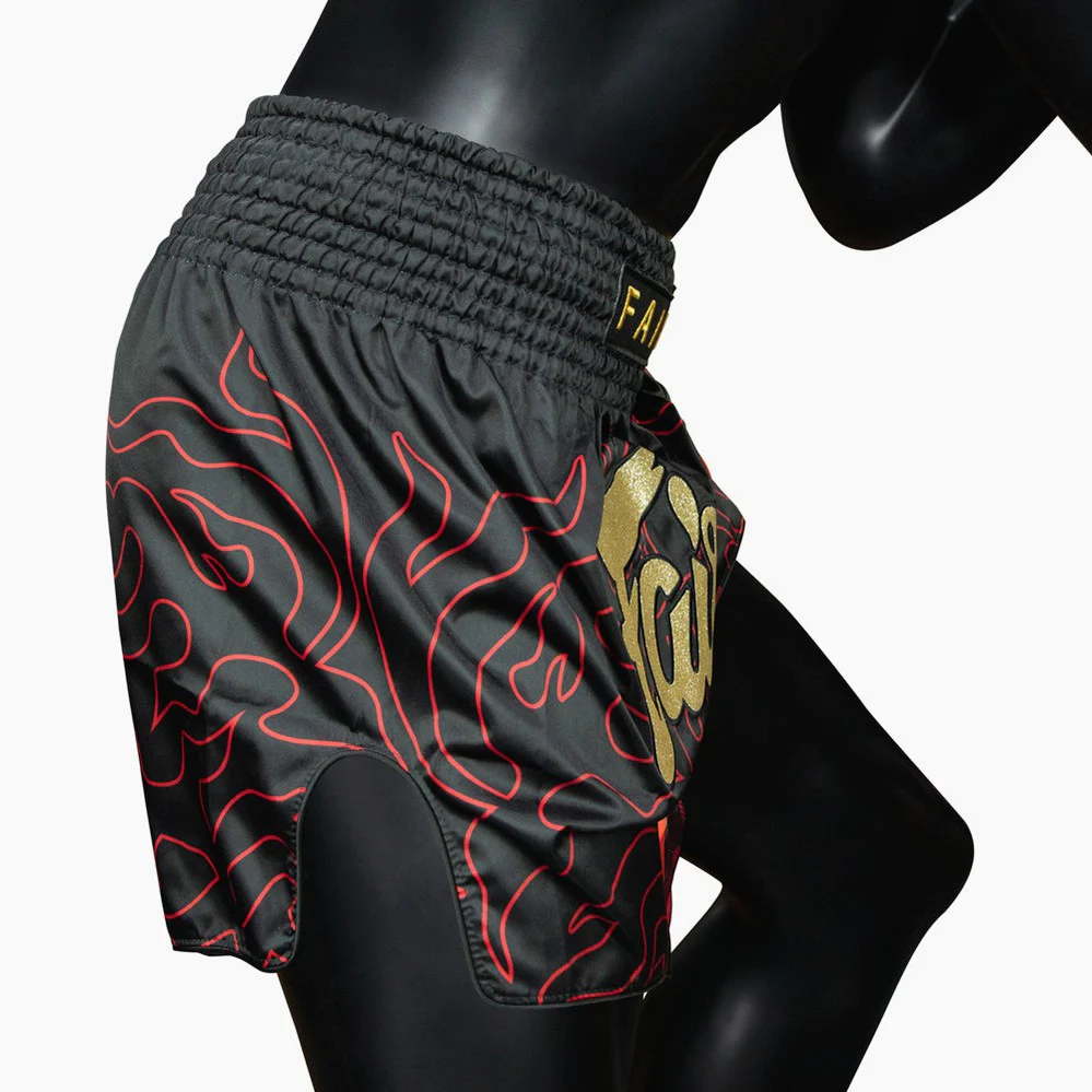Pantalones kick-thai Fairtex BS1920 Lava - Image 5