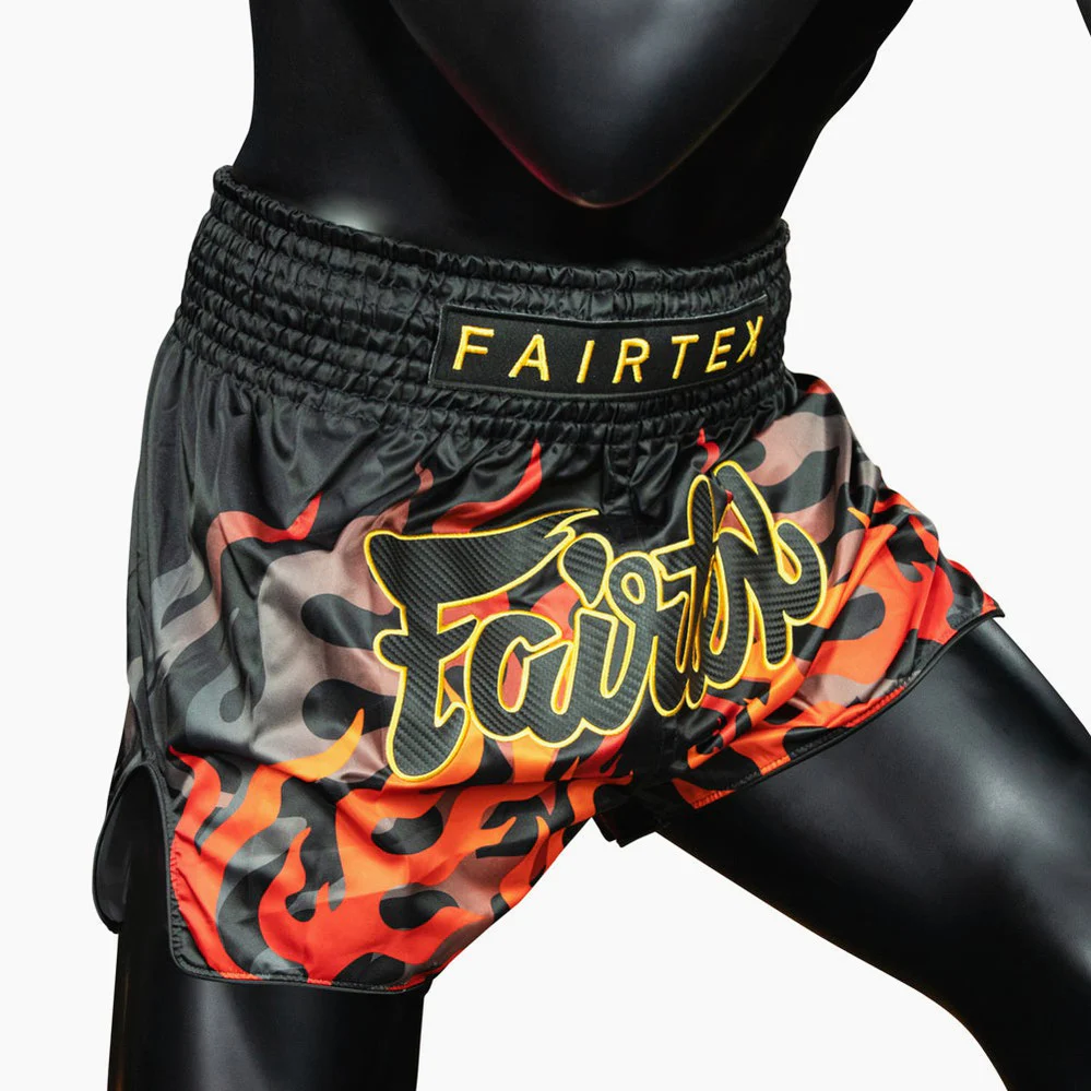 Pantalones kick-thai Fairtex BS1921 Volcán - Image 4