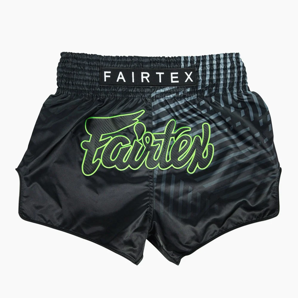 Pantalones kick-thai Fairtex BS1924 Racer Negro 