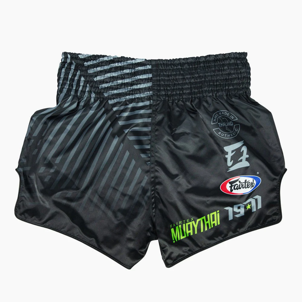 Pantalones kick-thai Fairtex BS1924 Racer Negro  - Image 2
