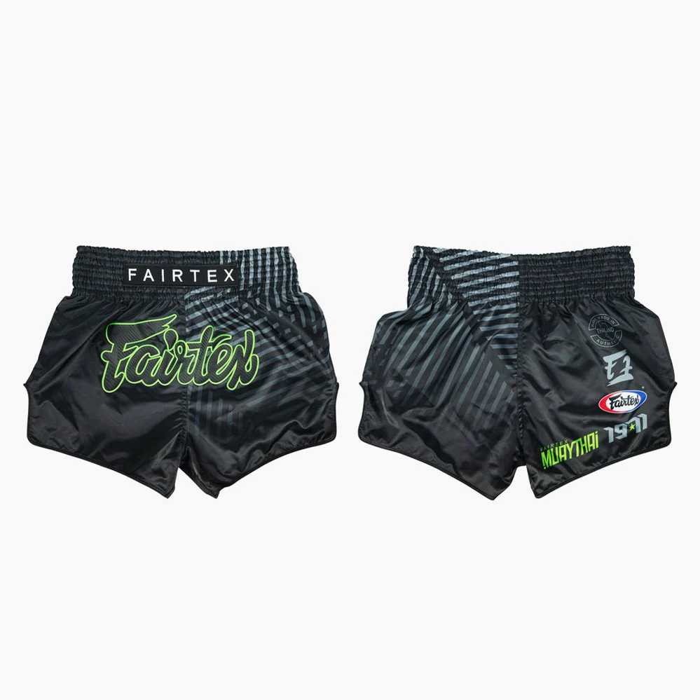 Pantalones kick-thai Fairtex BS1924 Racer Negro  - Image 4