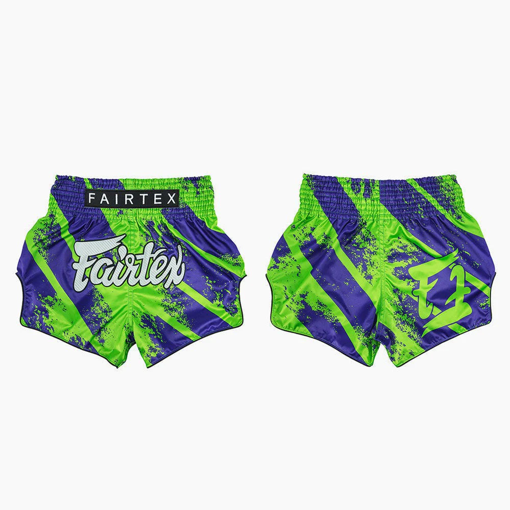 Pantalones kick-thai Fairtex BS1928 Street King Verde  - Image 3