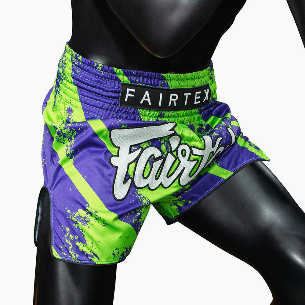 Pantalones kick-thai Fairtex BS1928 Street King Verde  - Image 5