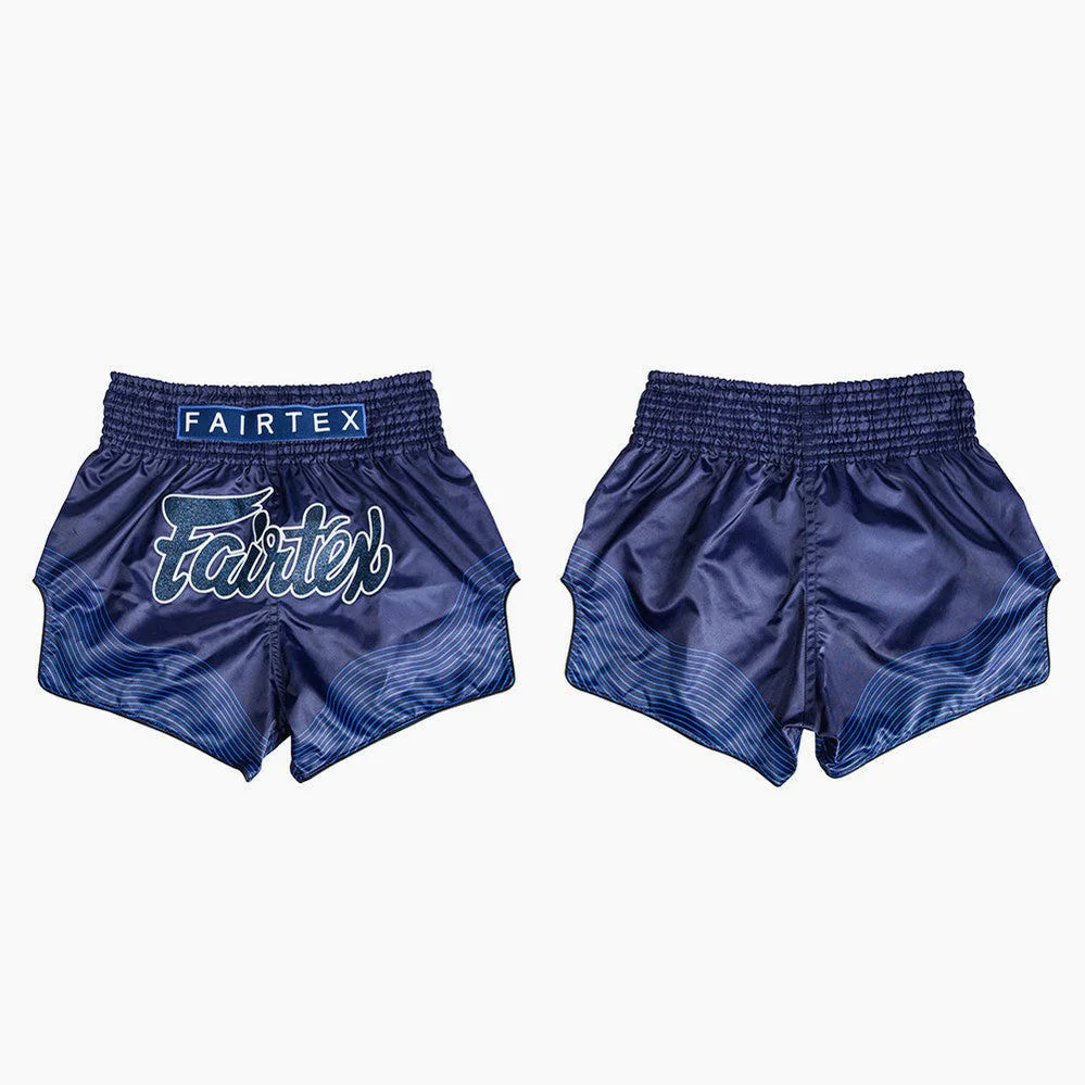 Pantalones kick-thai Fairtex BS1930 Blue Ocean - Image 3