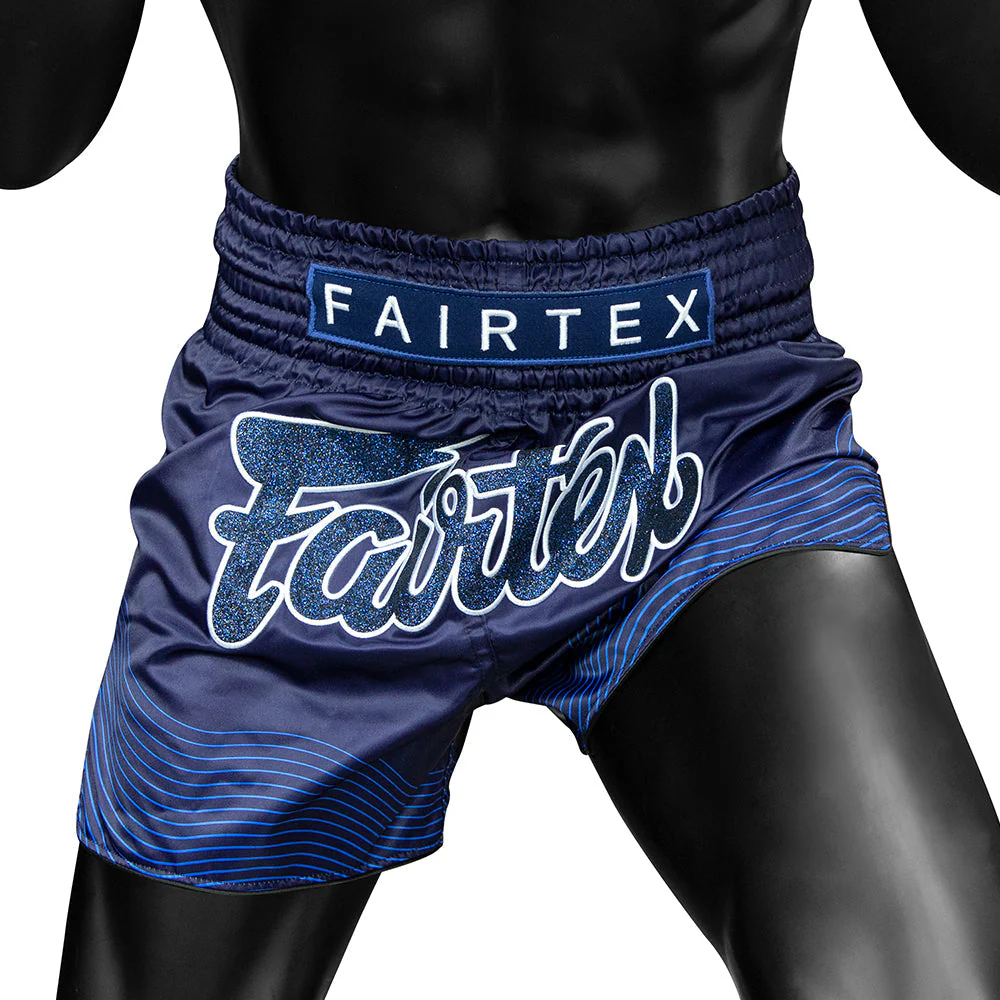 Pantalones kick-thai Fairtex BS1930 Blue Ocean - Image 4