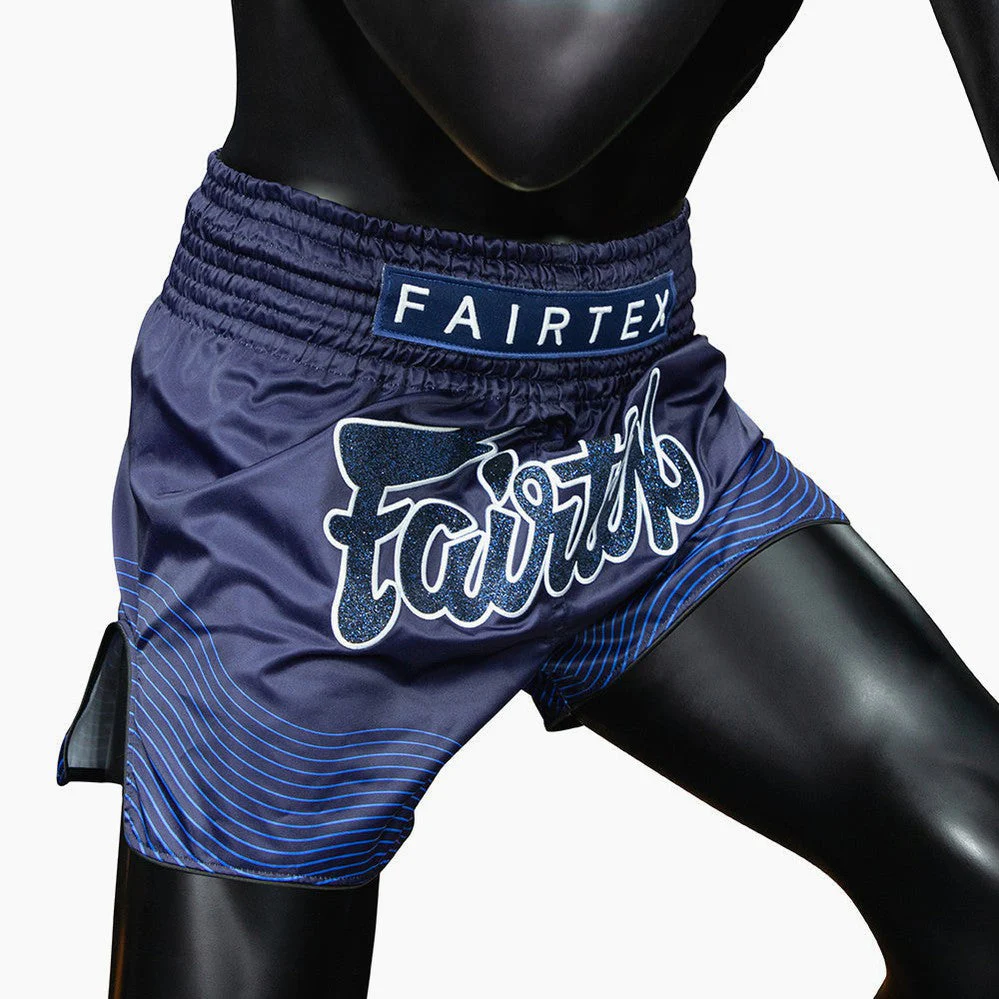 Pantalones kick-thai Fairtex BS1930 Blue Ocean - Image 5