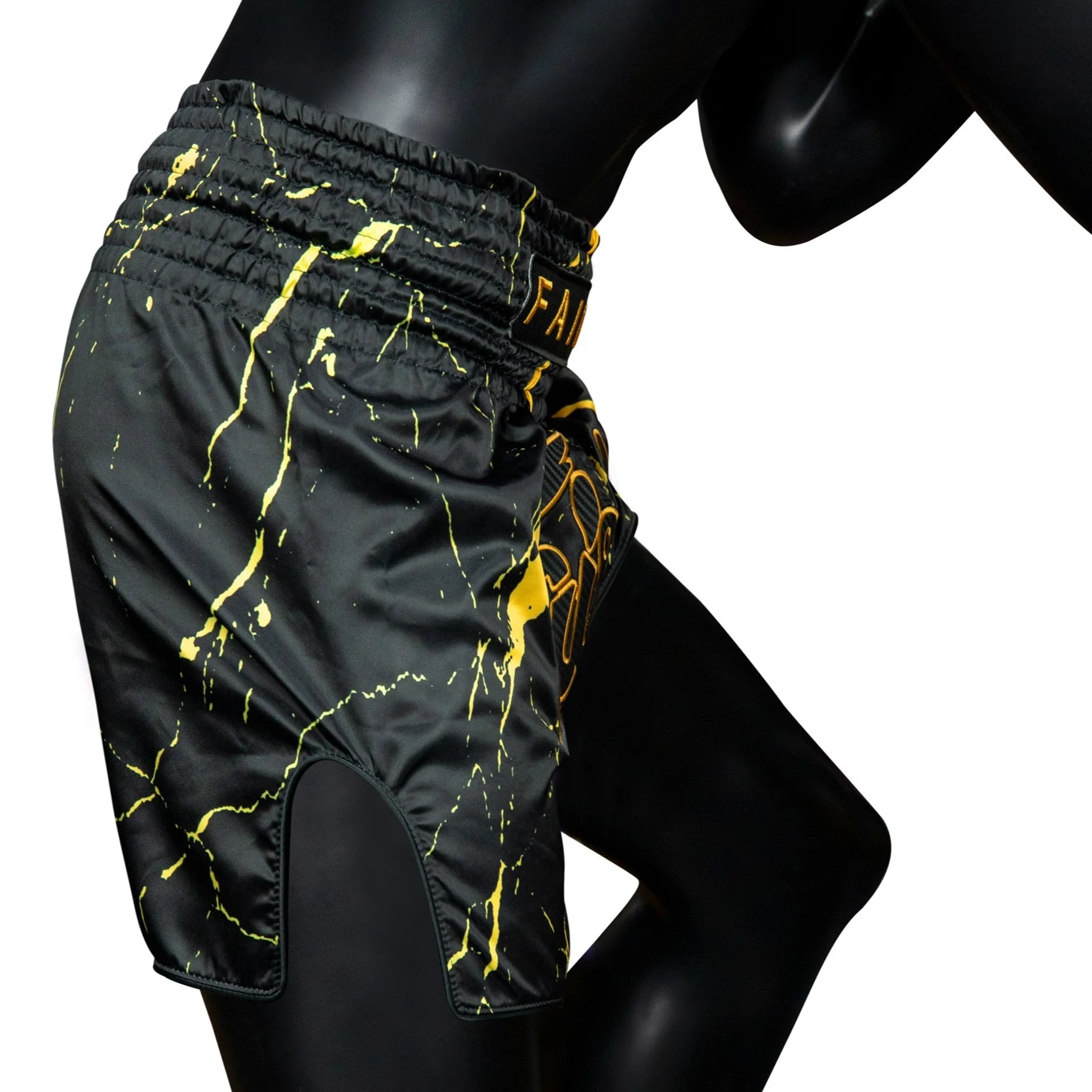 Pantalones kick-thai Fairtex BS1947 Black Marble  - Image 4