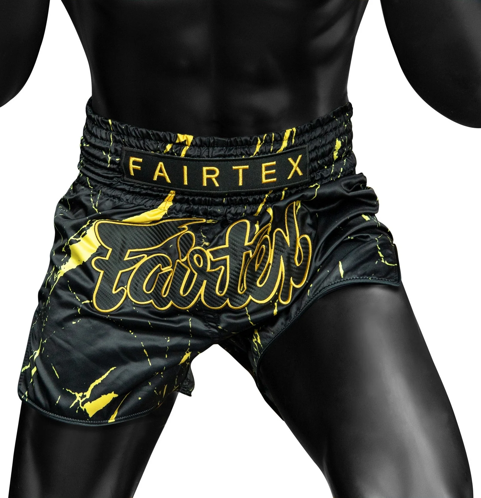 Pantalones kick-thai Fairtex BS1947 Black Marble  - Image 5
