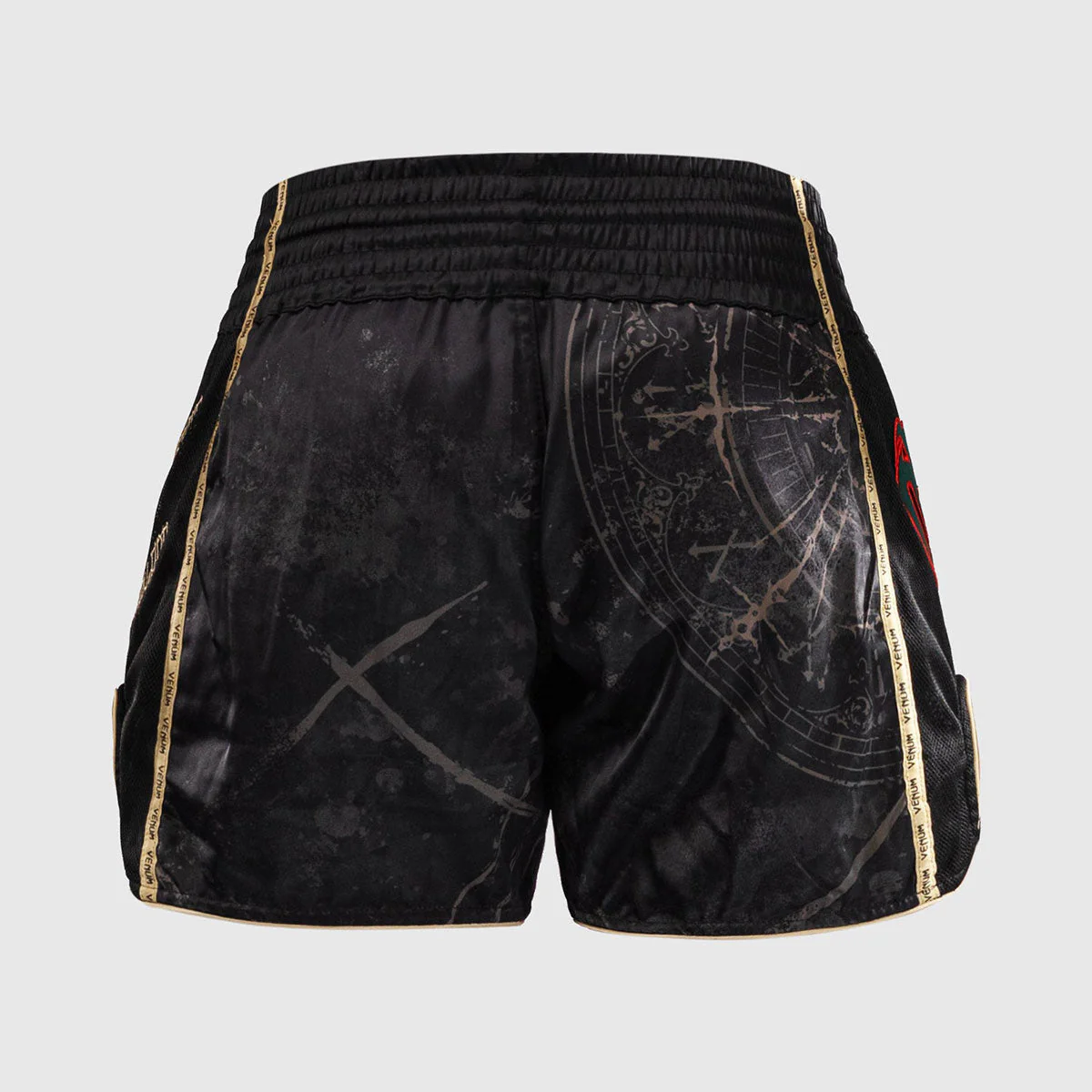 Pantalones kick-thai Venum Santa Muerte 5.0 Negro-Oro  - Image 3