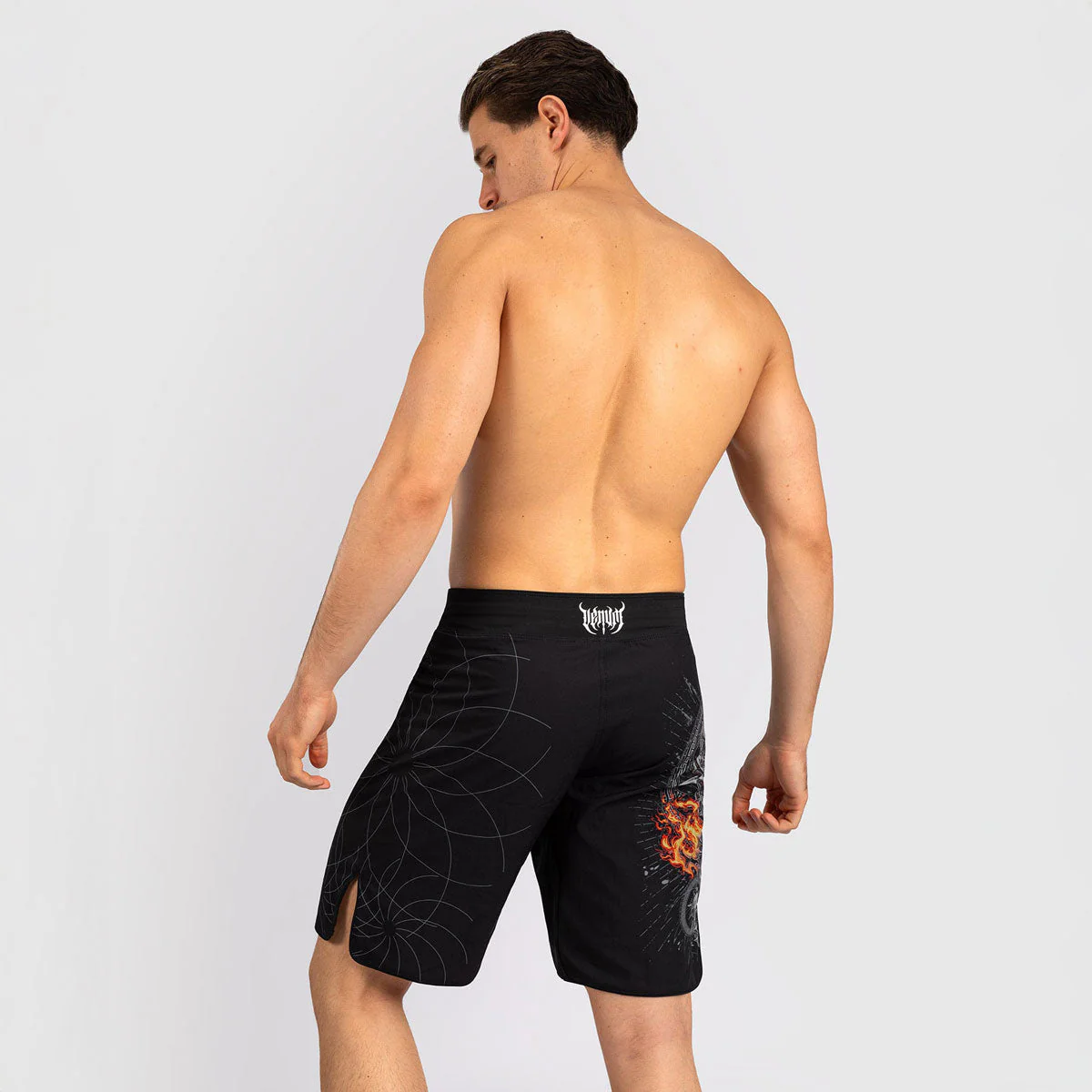 Pantalones MMA Venum Gladiator 5.0 Negro-Plata  - Image 3