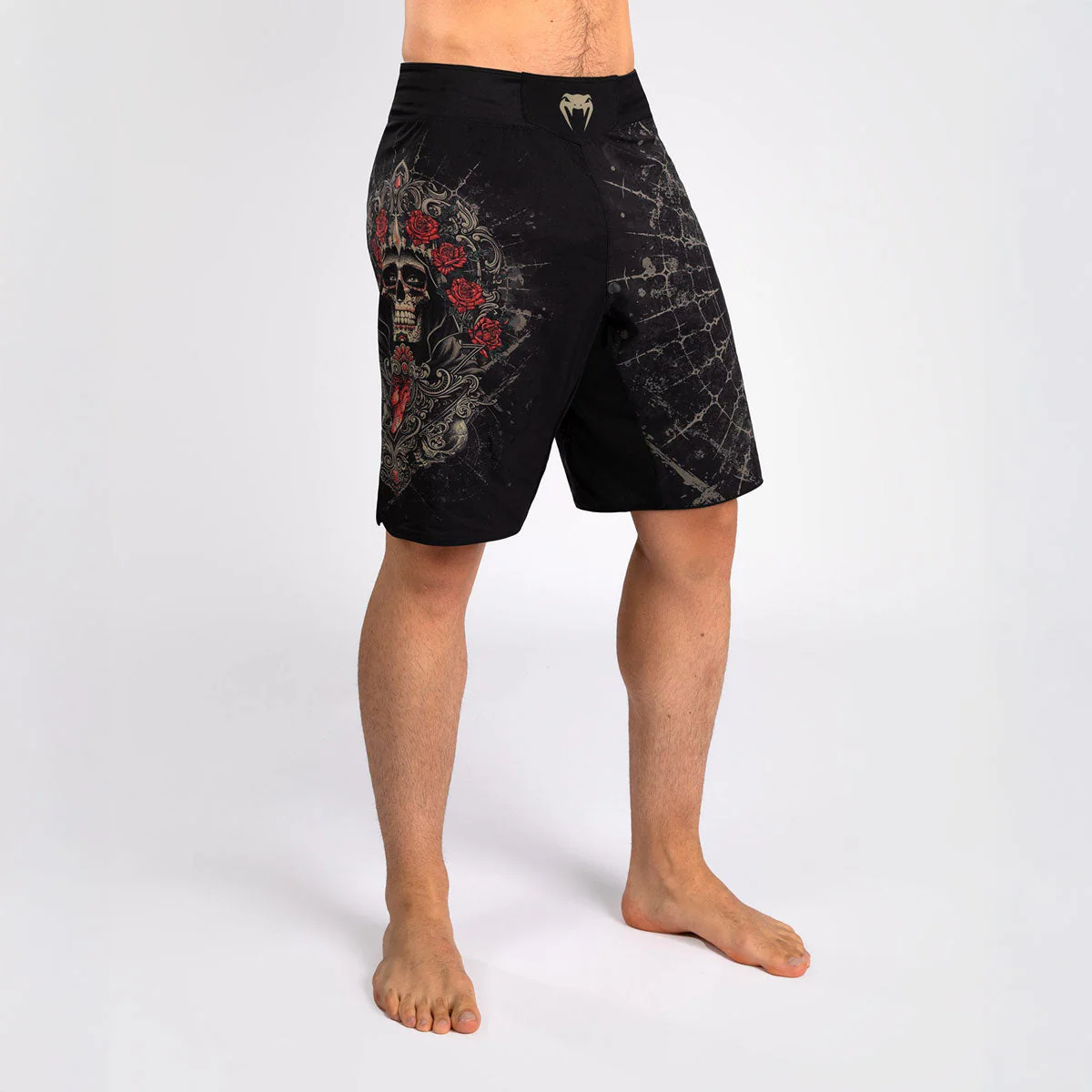Pantalones MMA Venum Santa Muerte 5.0 Negro-Oro  - Image 4