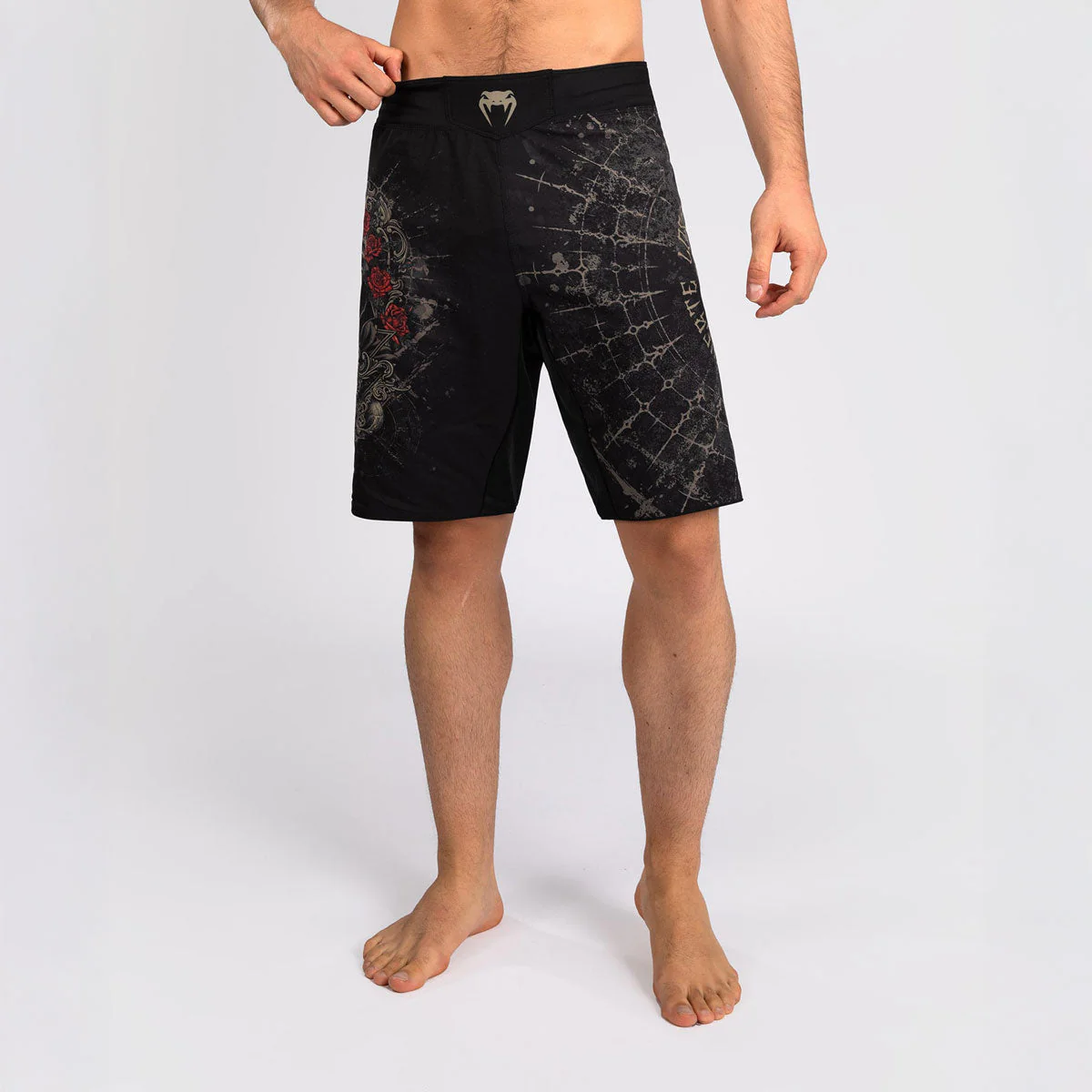 Pantalones MMA Venum Santa Muerte 5.0 Negro-Oro  - Image 5