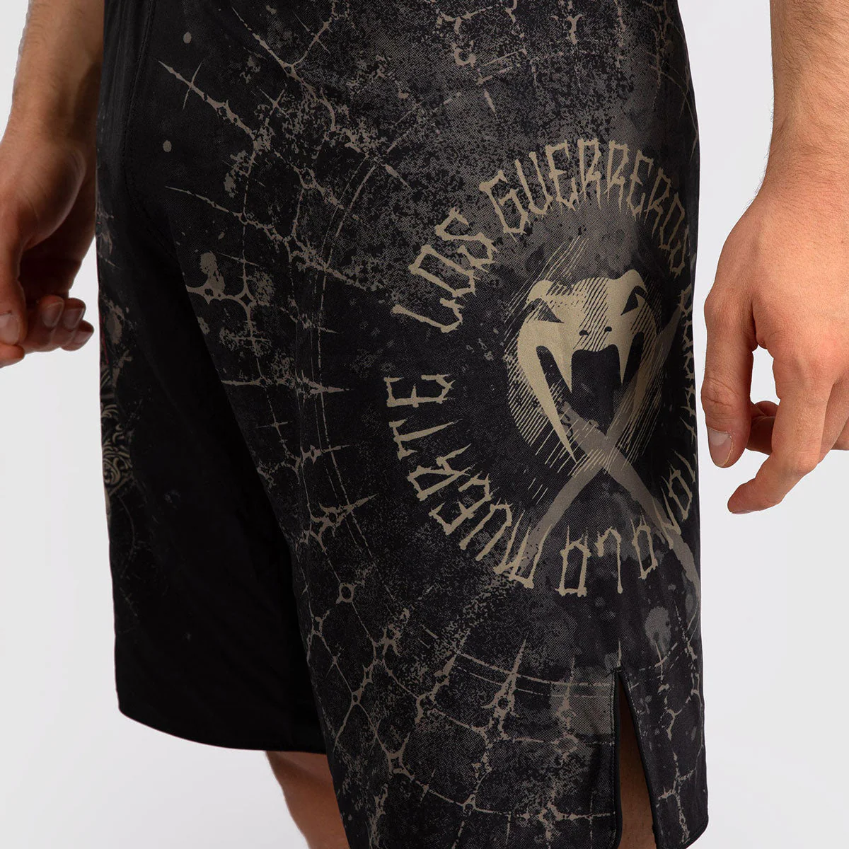 Pantalones MMA Venum Santa Muerte 5.0 Negro-Oro  - Image 6
