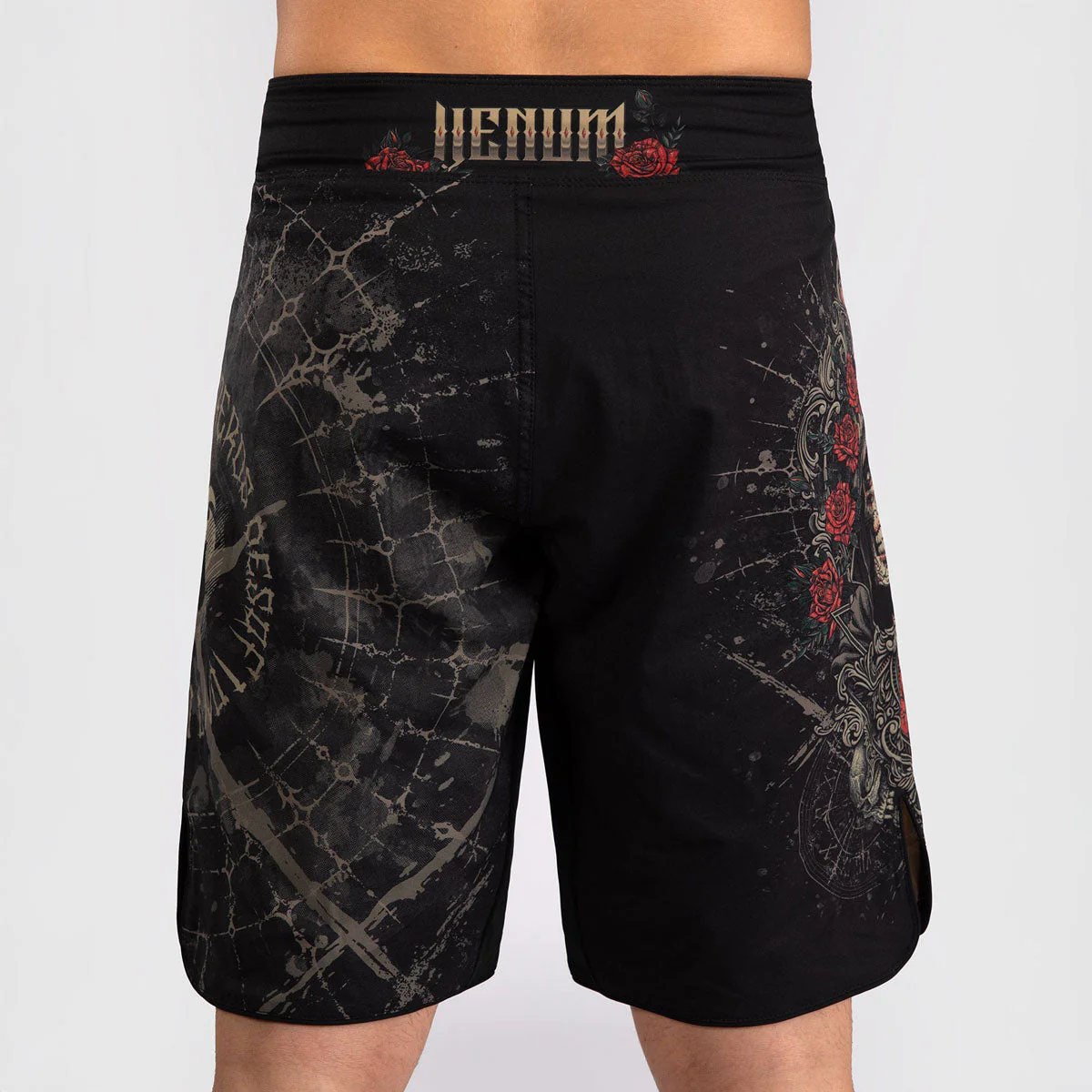 Pantalones MMA Venum Santa Muerte 5.0 Negro-Oro  - Image 7