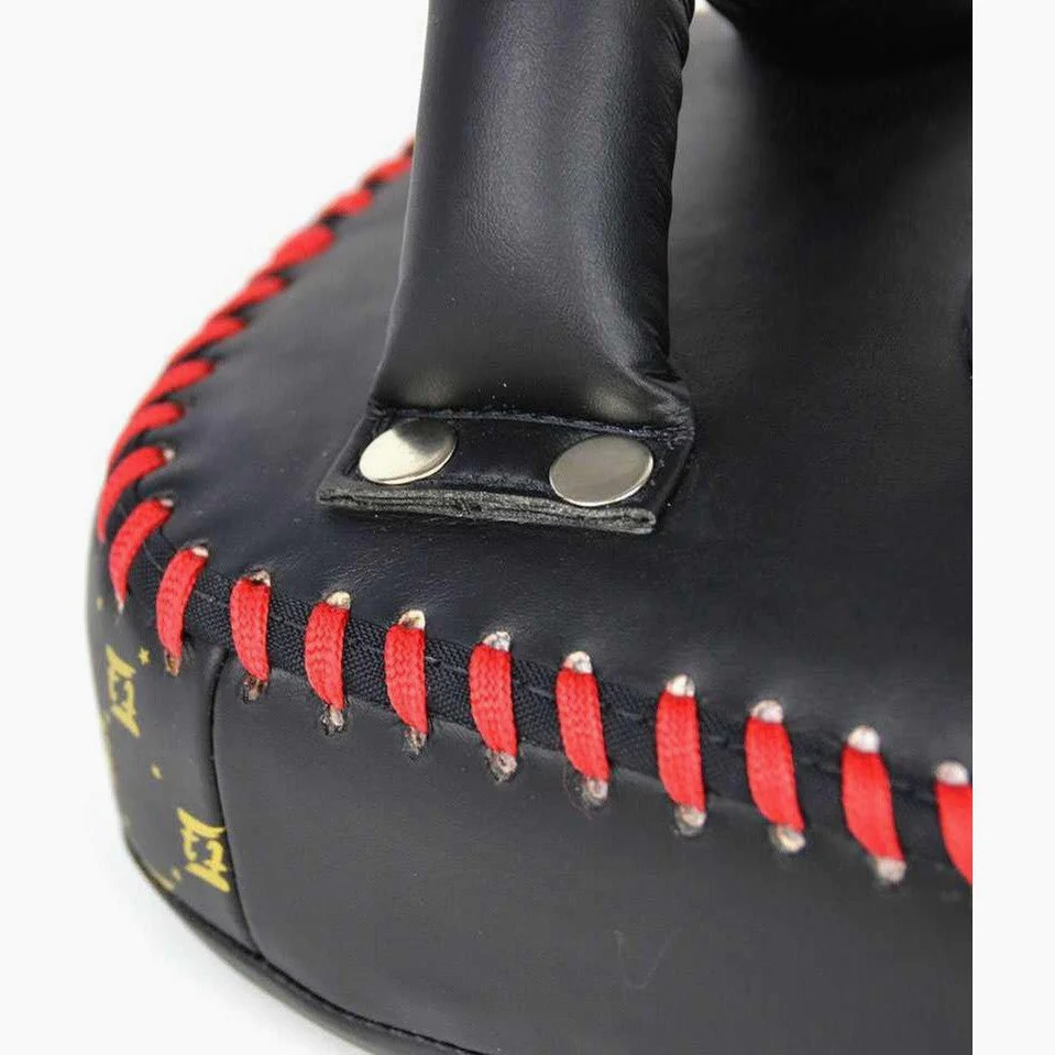 Pao Fairtex Microfibra Curvada Pequeña KPLC6 Negro-oro  - Image 9