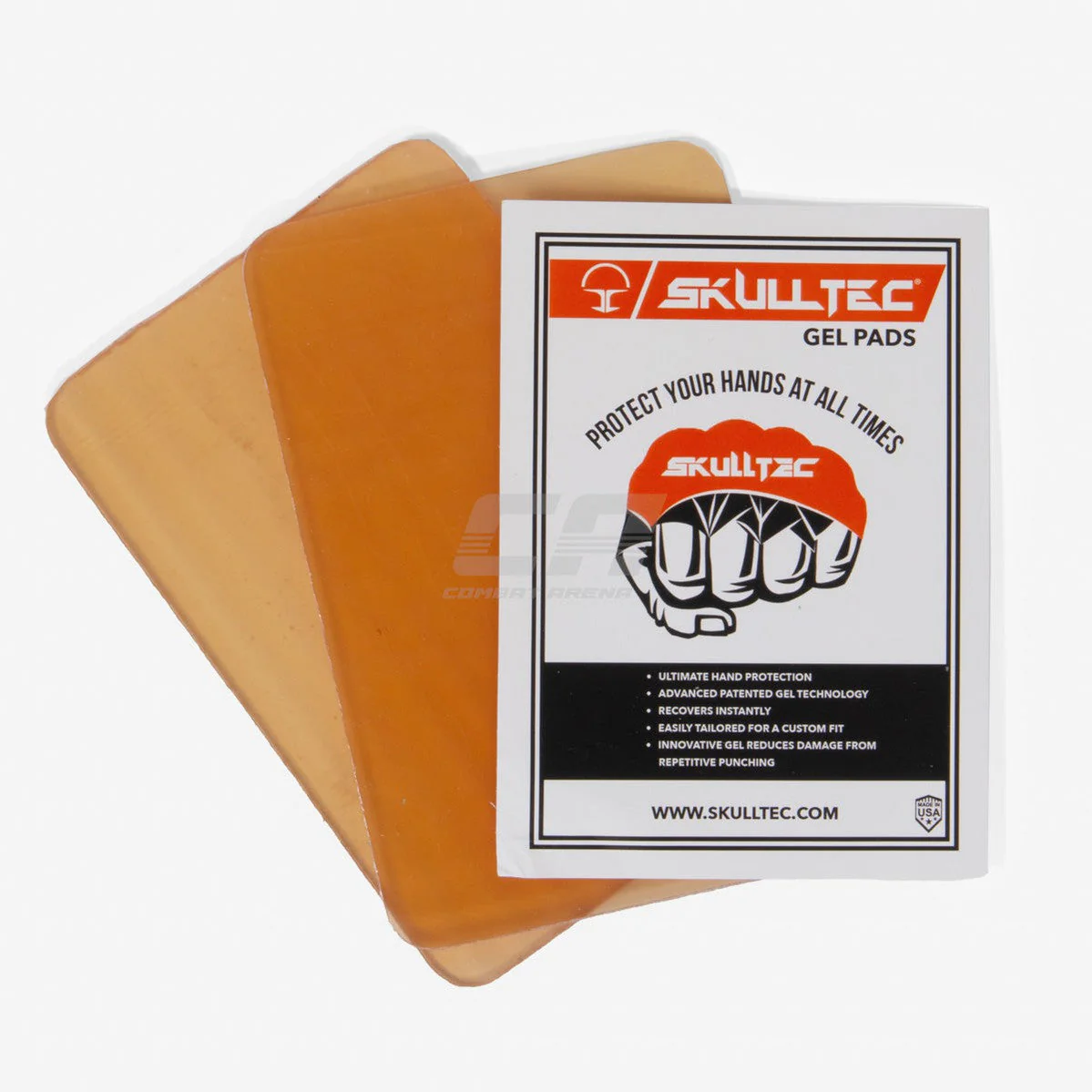 Protectores de nudillos Skulltec en gel - Image 4