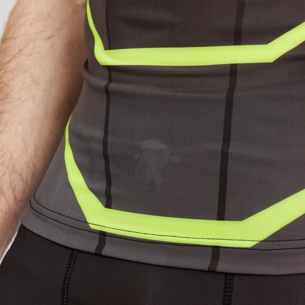 Rashguard de compresión Leone Revo Fluo AB927F - Image 6