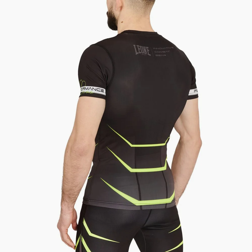 Rashguard de compresión Leone Revo Fluo AB927F - Image 7