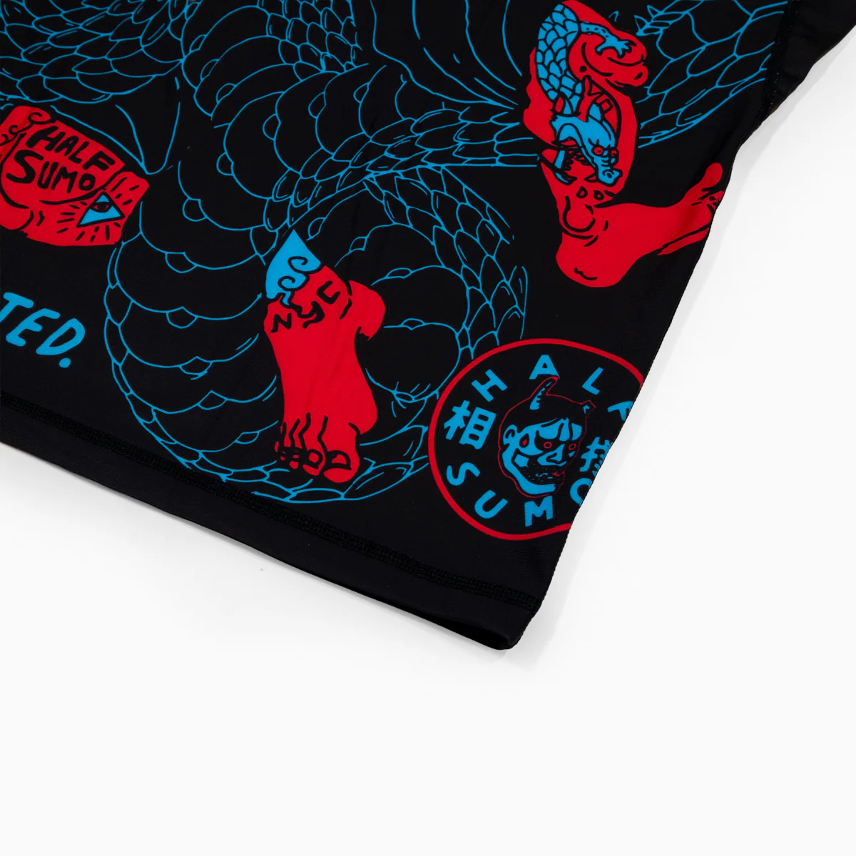 Rashguard Half Sumo Black Mamba Neon mangas largas - Image 10