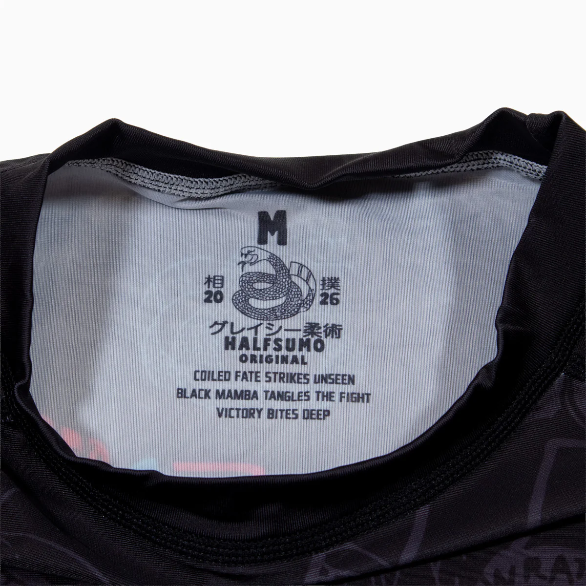 Rashguard Half Sumo Black Mamba Neon mangas largas - Image 5
