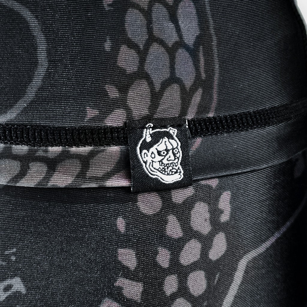 Rashguard Half Sumo Black Mamba Neon mangas largas - Image 6