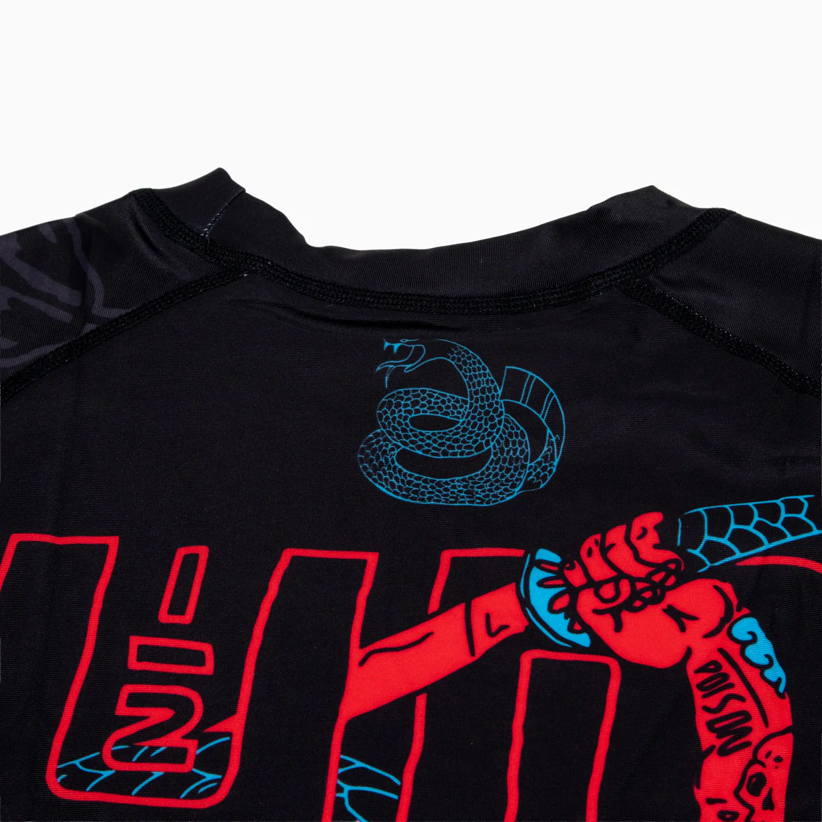 Rashguard Half Sumo Black Mamba Neon mangas largas - Image 8