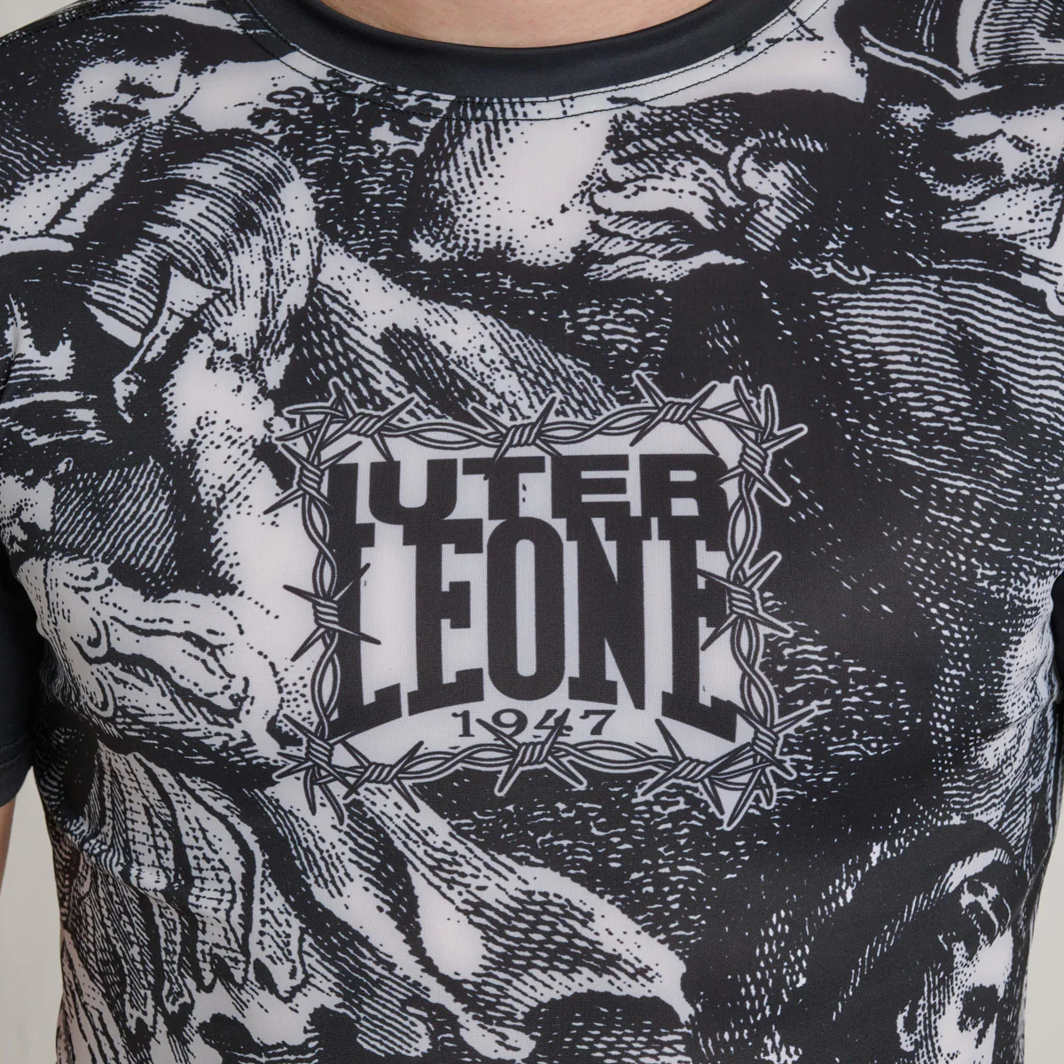 Rashguard Leone IUTER Barbed Wire AB06IU Negro  - Image 5
