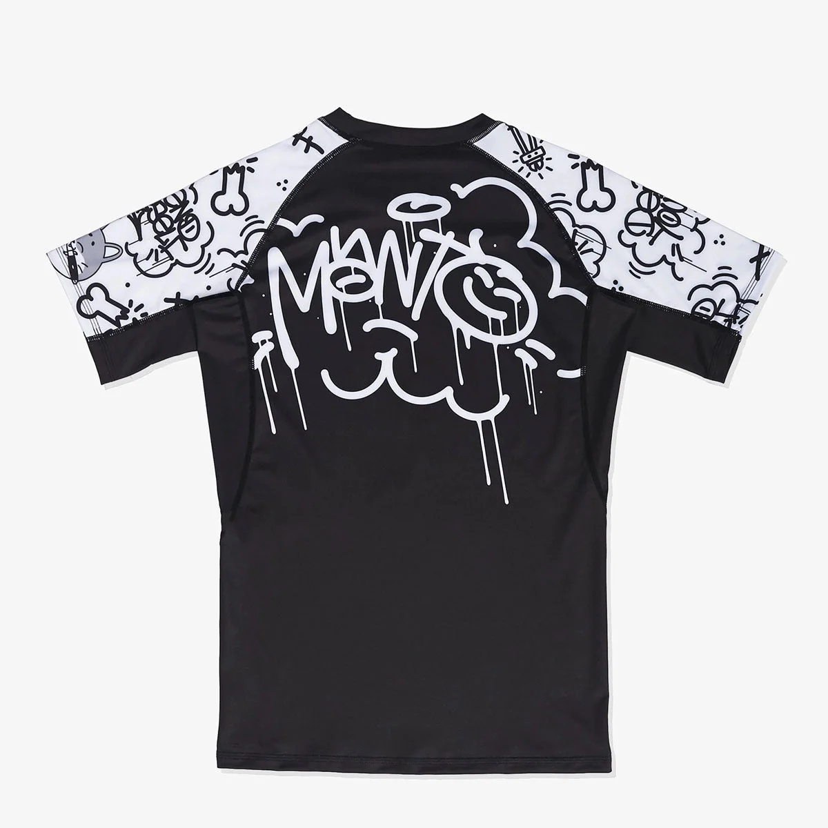Rashguard Manto Debza de manga corta Negro  - Image 2