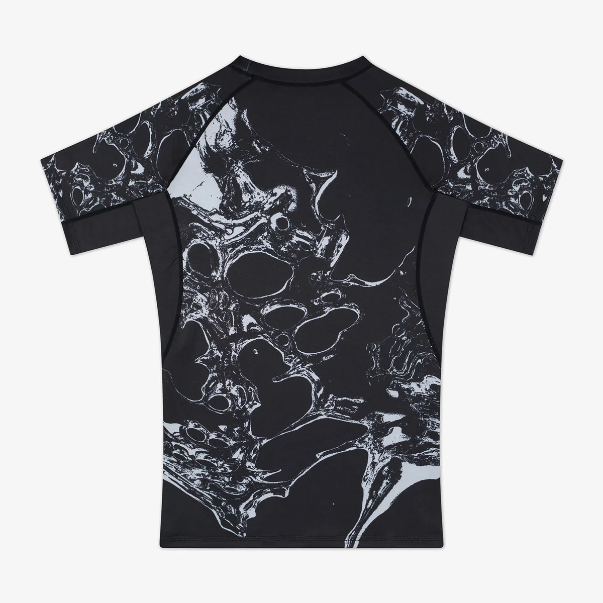 Rashguard Manto Flux mangas cortas Negro  - Image 2