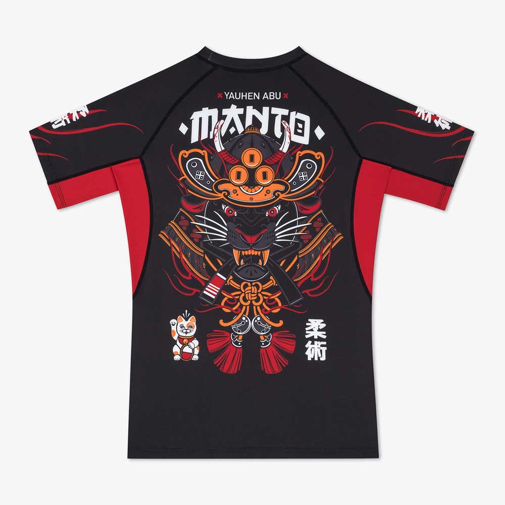 Rashguard Manto Lucky Cat mangas cortas 
