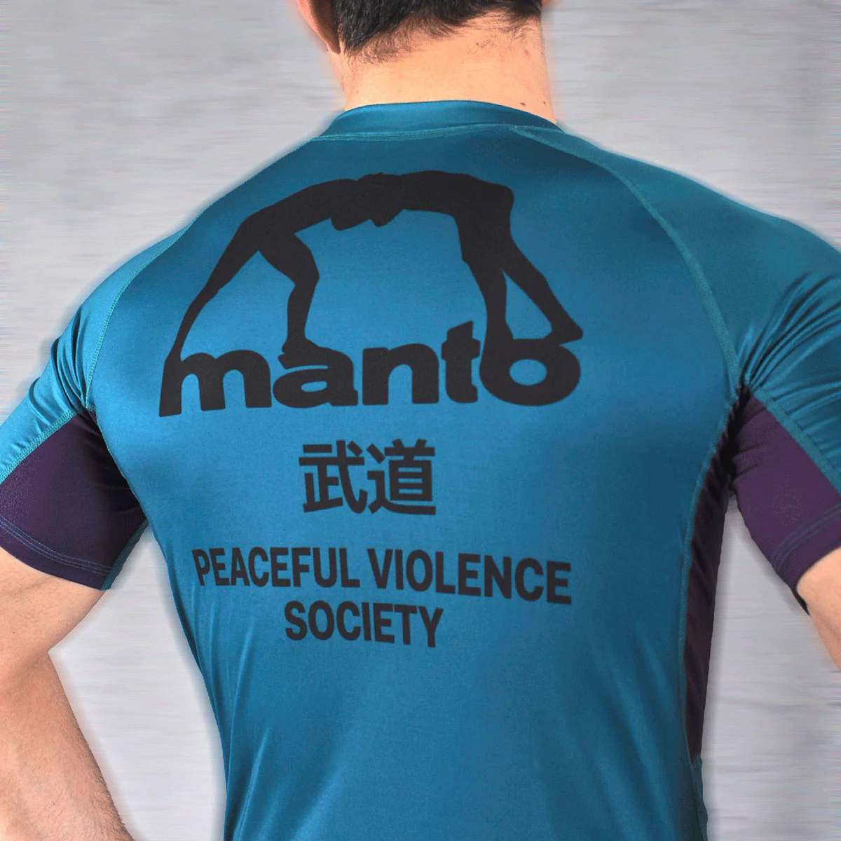 Rashguard Manto Society mangas cortas Verde  - Image 4