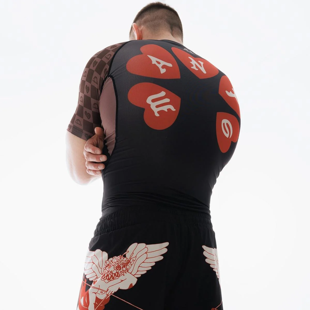 Rashguard Manto Tuff Luv manga corta negro - Image 4