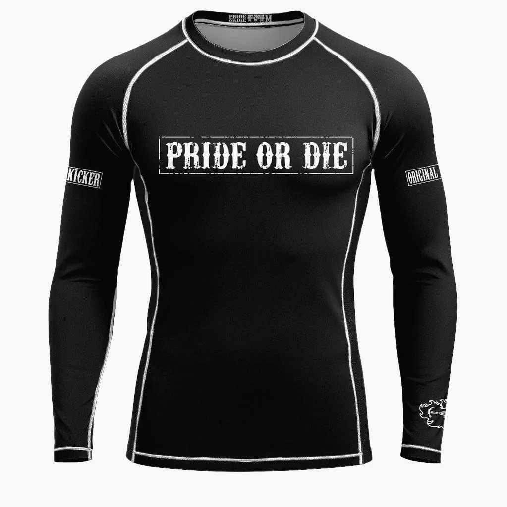 Rashguard Pride or Die Fight Club mangas largas  - Image 2