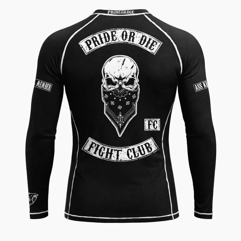 Rashguard Pride or Die Fight Club mangas largas  - Image 3