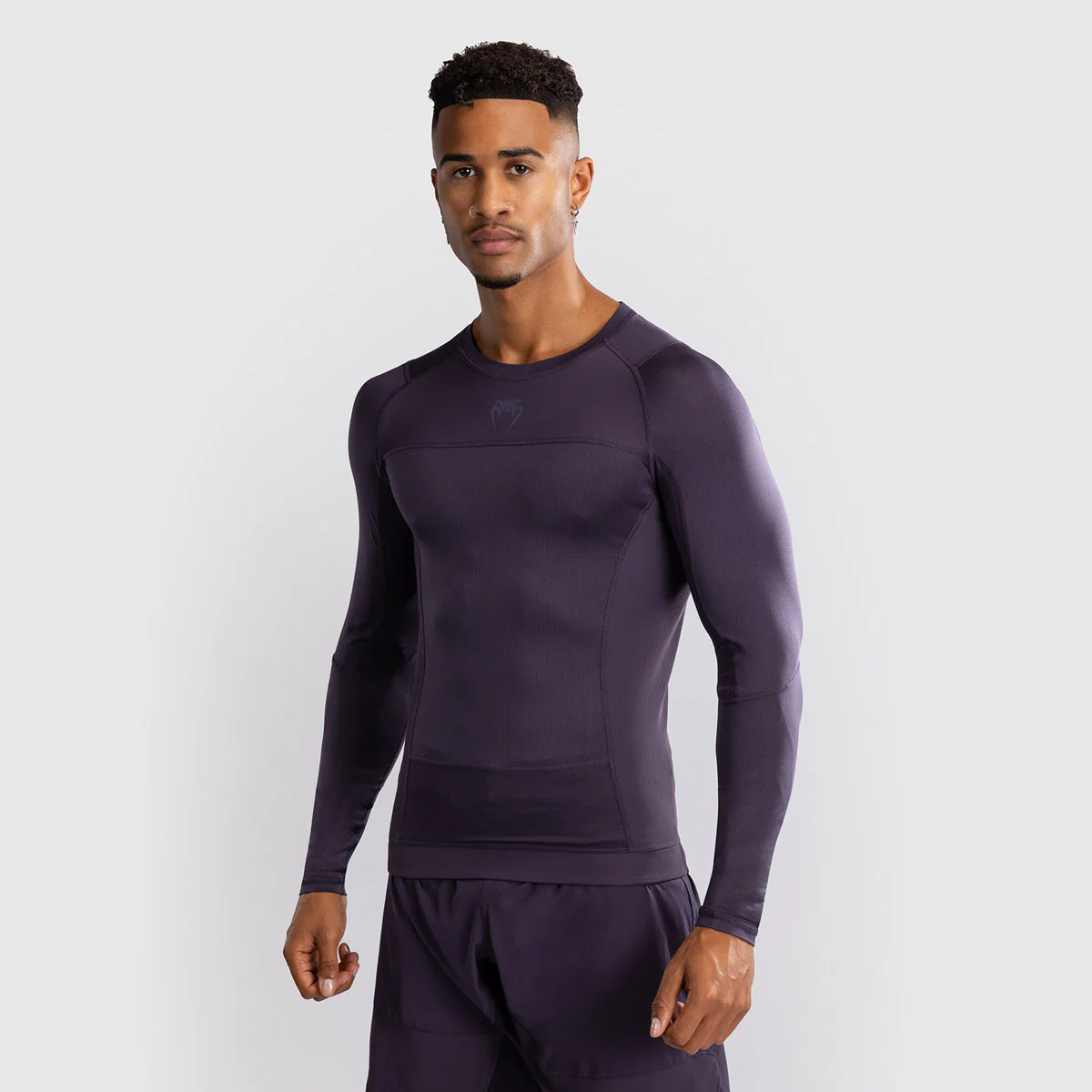 Rashguard Venum G-Fit Air mangas largas Violeta 