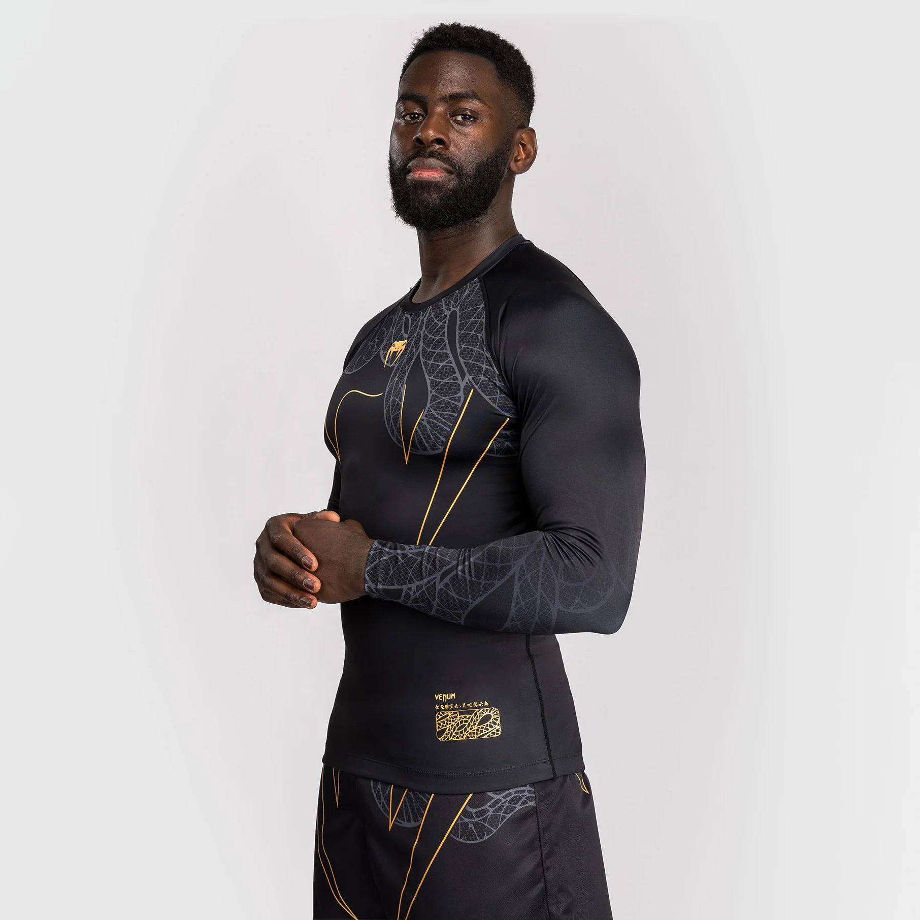 Rashguard Venum Serpenti mangas largas Negro  - Image 2
