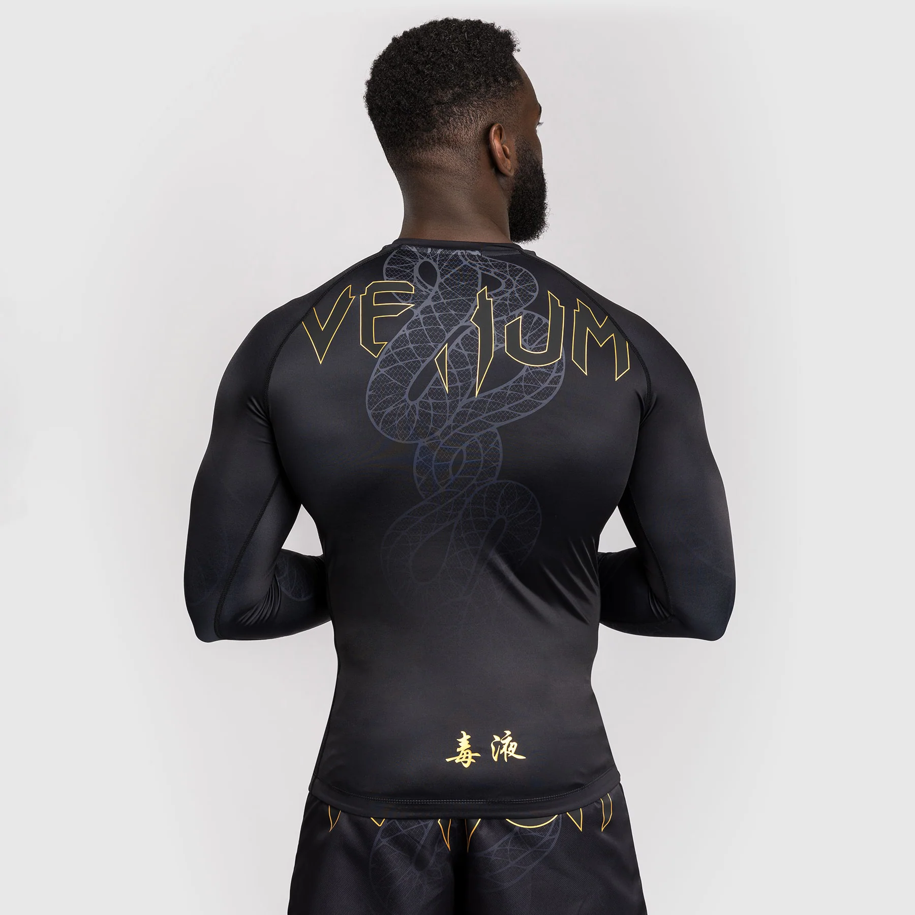 Rashguard Venum Serpenti mangas largas Negro  - Image 3
