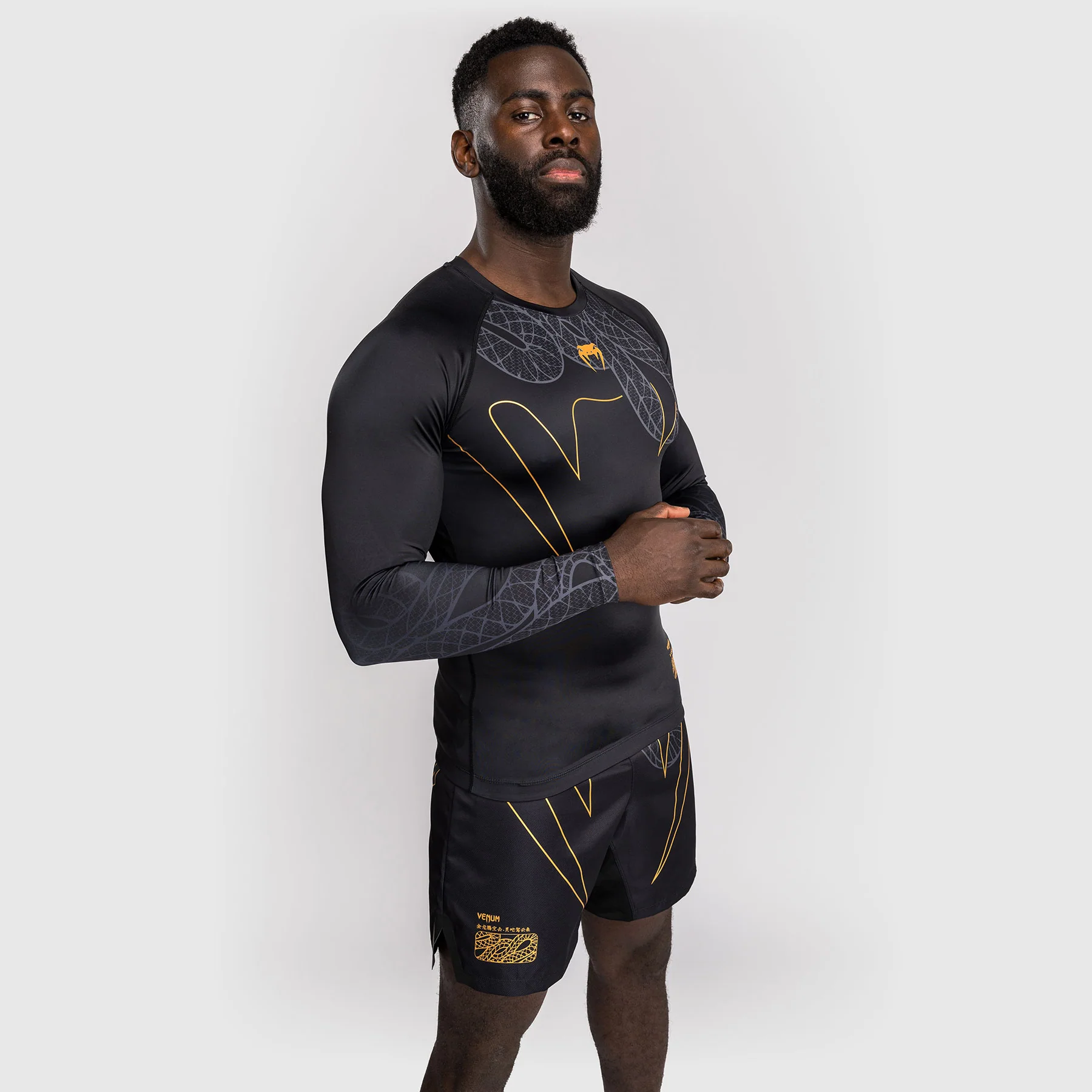 Rashguard Venum Serpenti mangas largas Negro  - Image 4