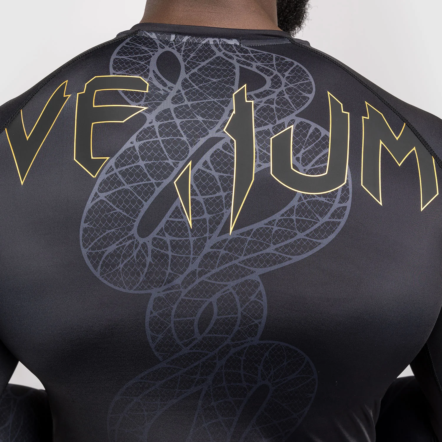 Rashguard Venum Serpenti mangas largas Negro  - Image 5