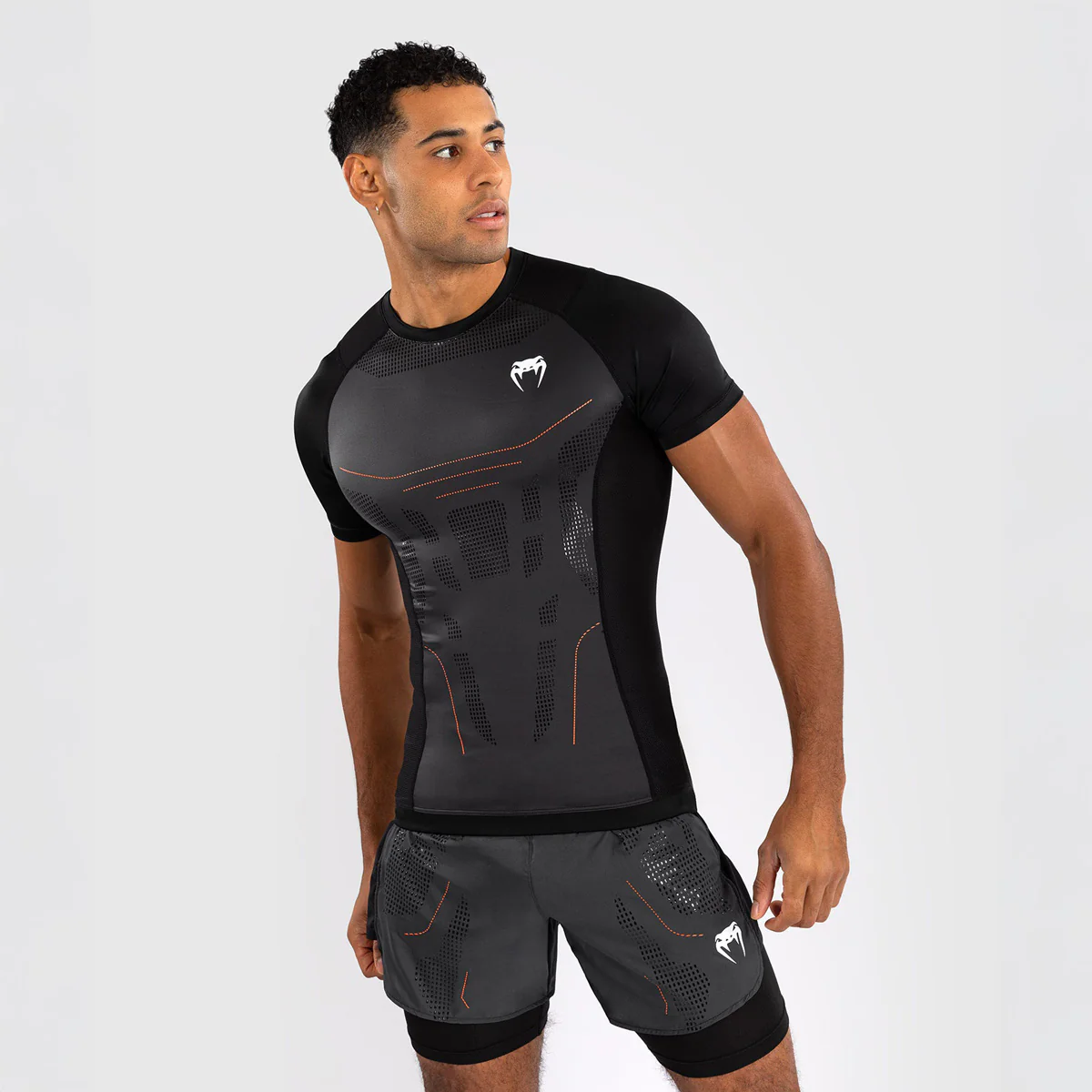 Rashguard Venum Technical 3.0 mangas cortas Grafito  - Image 2