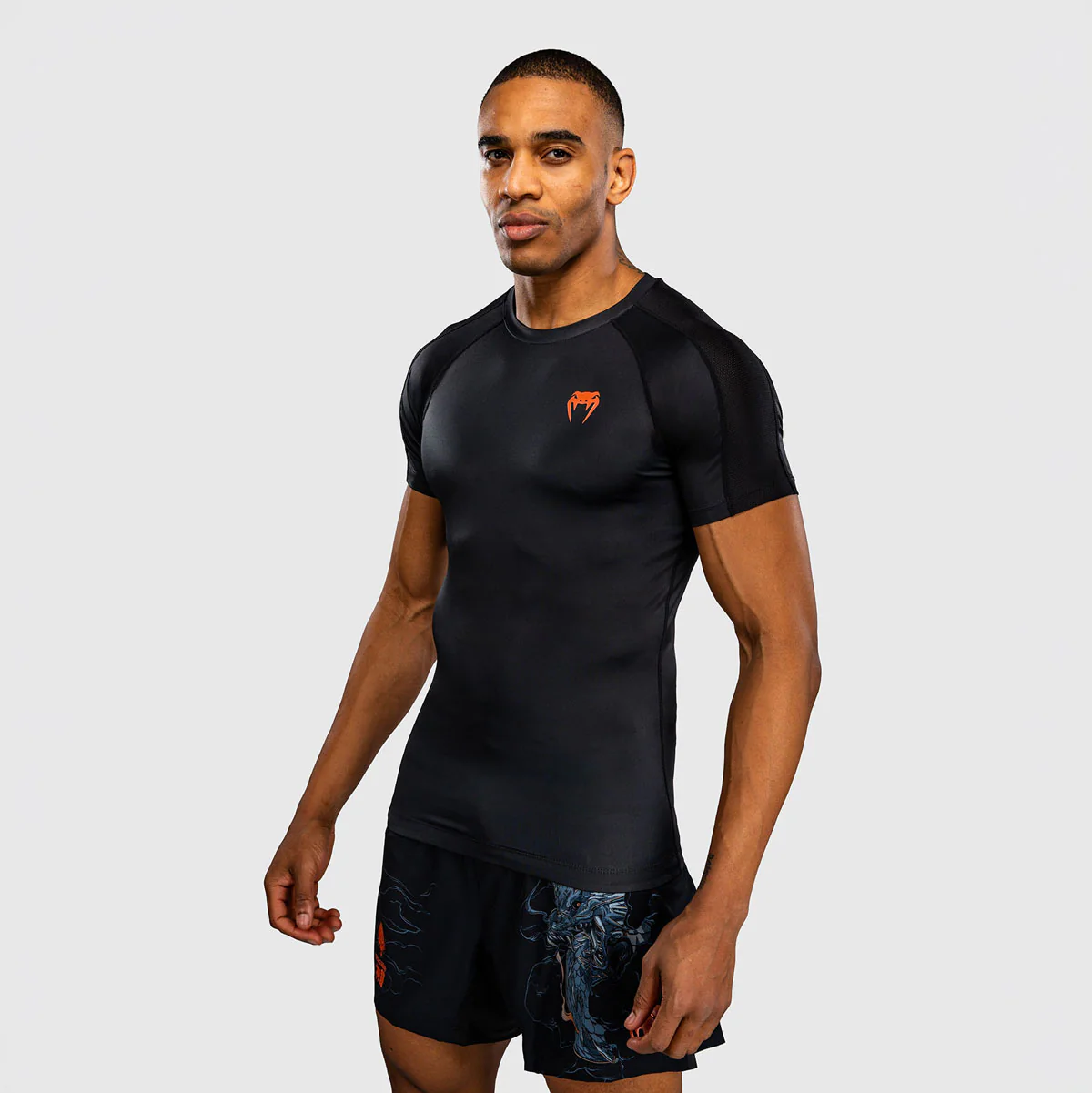 Rashguard Venum Thunder Dragon mangas cortas Negro - Image 4