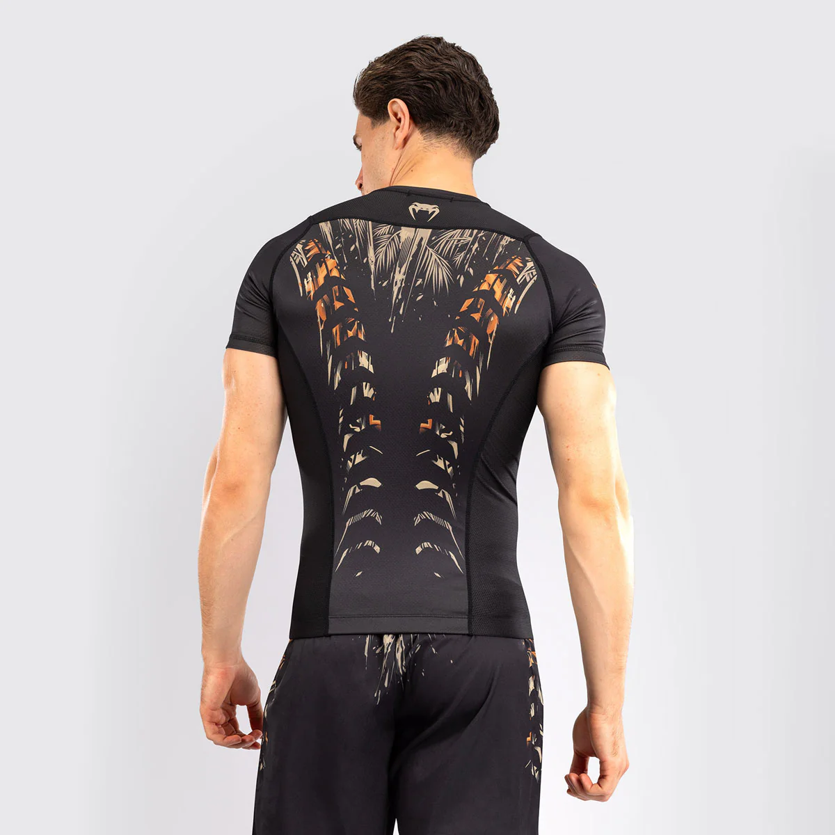 Rashguard Venum Tiger mangas cortas Negro - Image 3