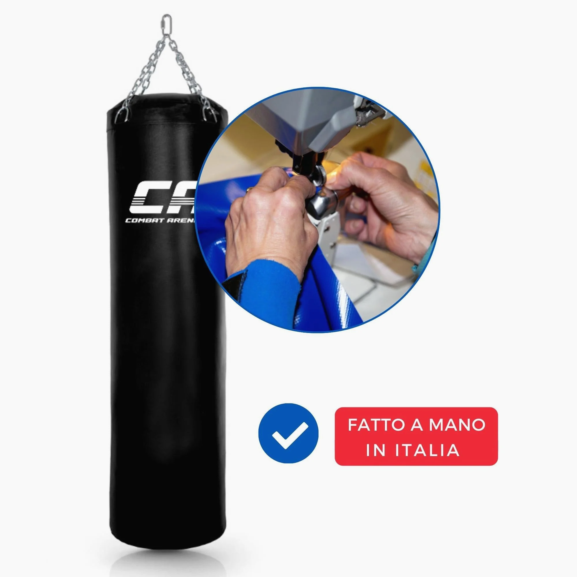 Saco de boxeo Combat Arena Entrenamiento PRO 30 Kg Negro - Image 5